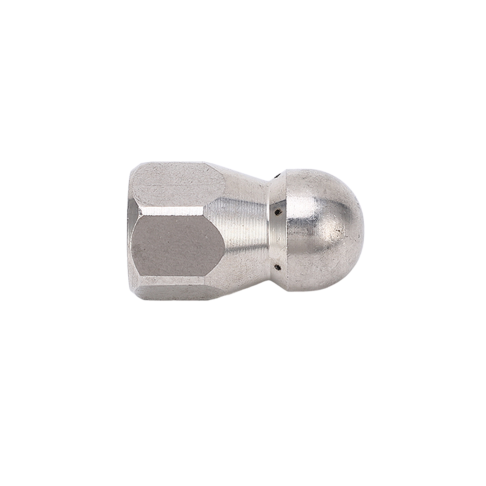 5000 Psi Hochdruckreiniger-düse, Rohrreinigungsdüse, Edelstahl-spüldüse, Kugelkopf, Vorne 1, Hinten 6 Löcher, G1/4 Zoll