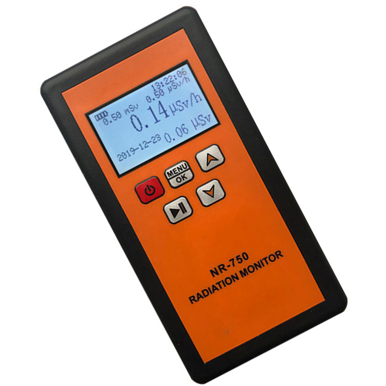 Detektor Für Nukleare Strahlung, Radioaktiver Marmor-ionisationstester, Akustischer, Optischer Und Vibrationsalarm, Lcd-bildschirm, Strahlungsmonitor Nr 750 (relativer Systembedingter Fehler ≤±15 %)