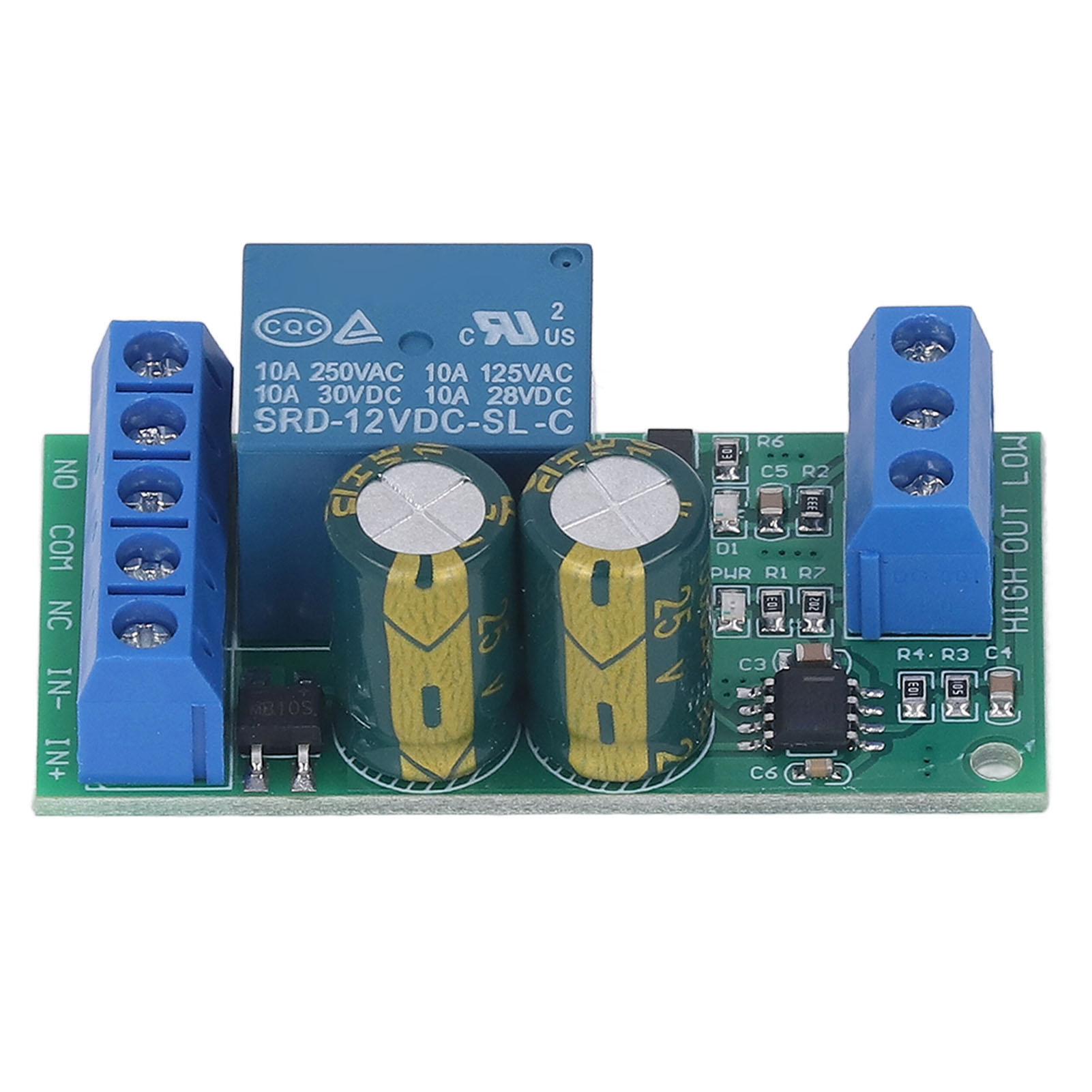 Wasserstandsregler-relais, Flüssigkeitsstandsensormodul, Automatische Steuerrelaisplatine, Dc 12–15 V, Ac 9–12 V