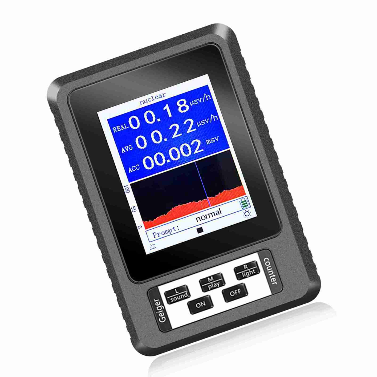Nuklearstrahlungsdetektor, Präziser Und Empfindlicher Geigerzähler, Echtzeit-β-, Γ- Und Röntgenstrahlendetektion, Strahlungsdosimeter