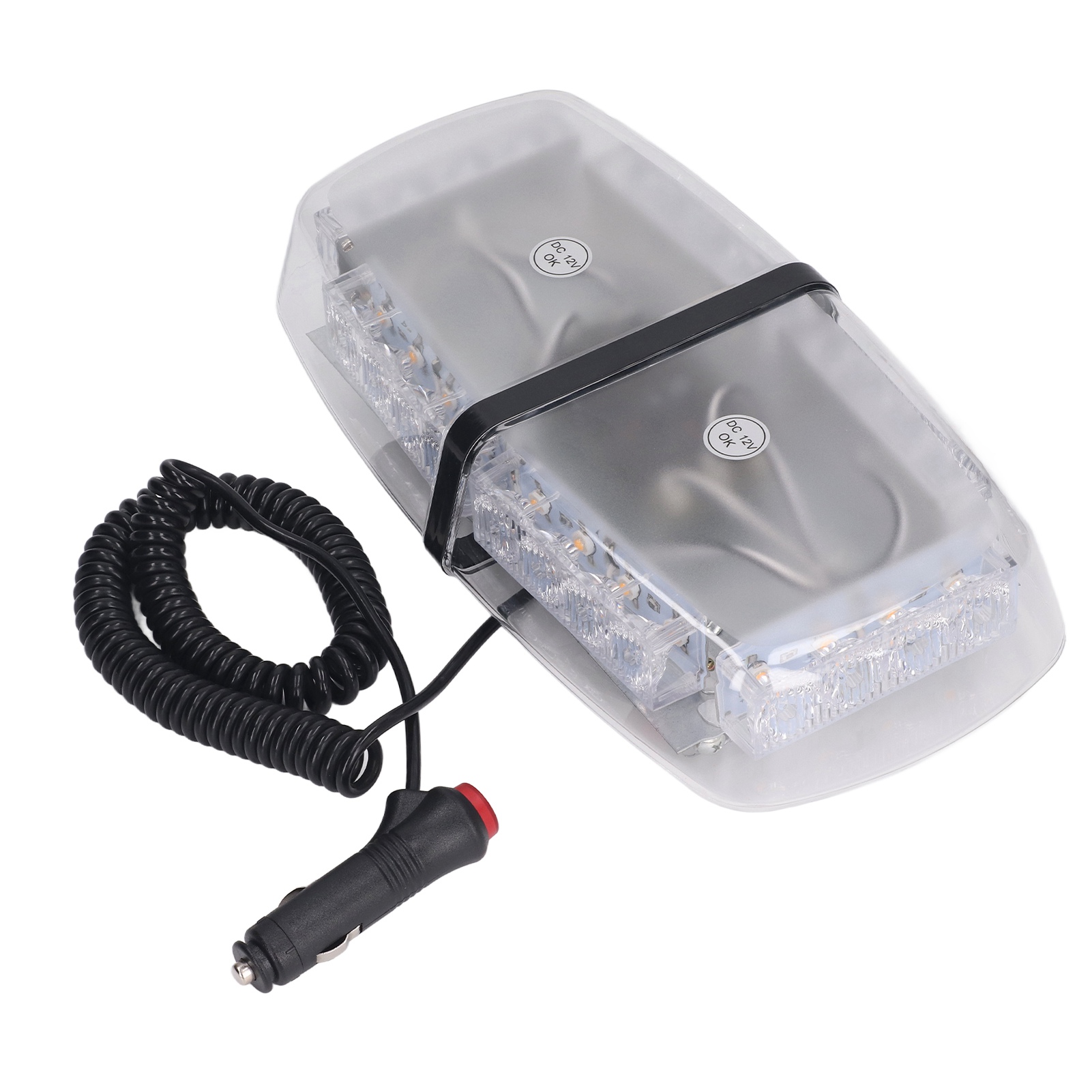 Blitzlicht-warnleuchte, 12 V Dc, Led-blinkerleiste Mit Magnetfuß Für Auto Und Yacht