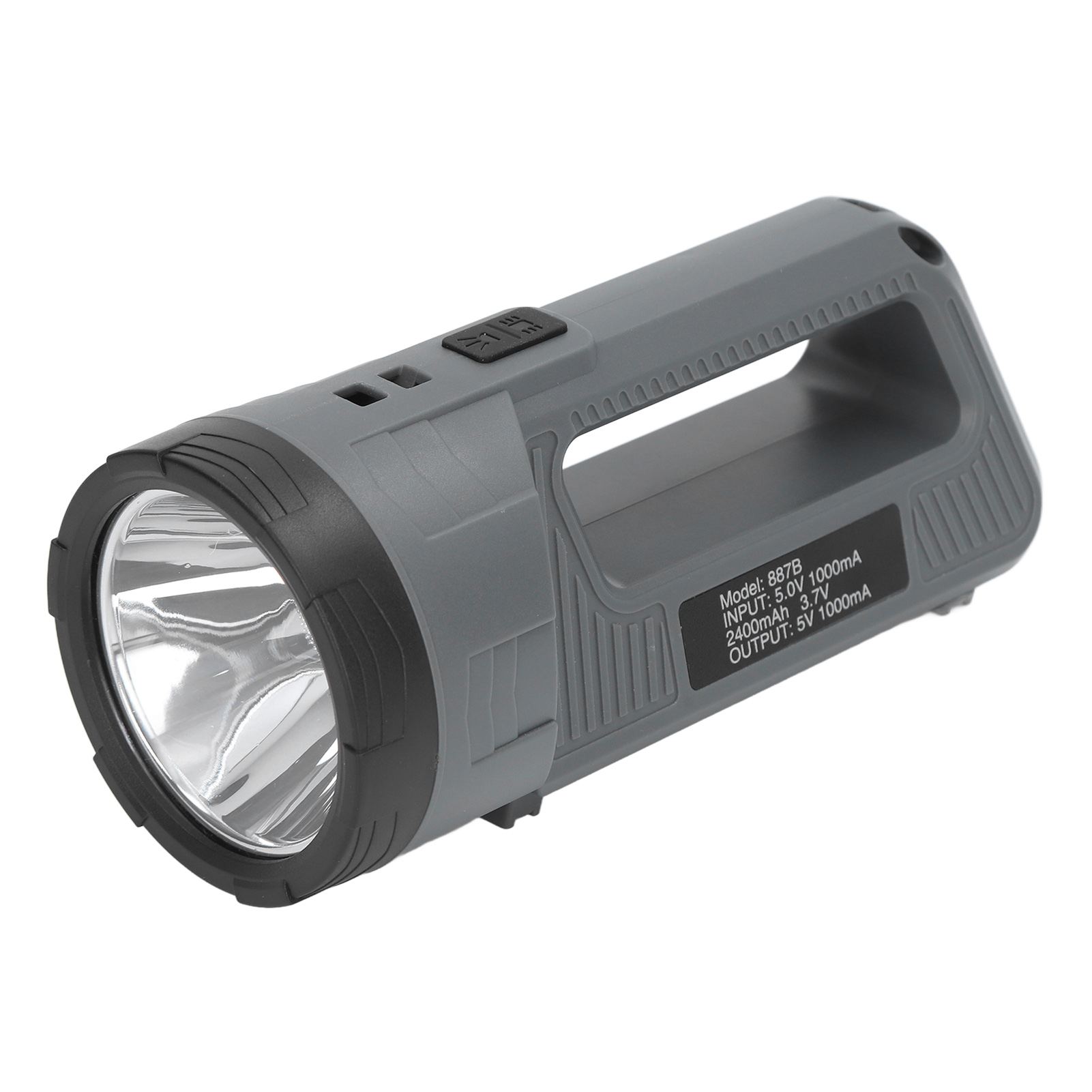 Tragbarer Suchscheinwerfer Mit Akku Und Usb-ladefunktion, Handlampe, Ip65 Wasserdicht