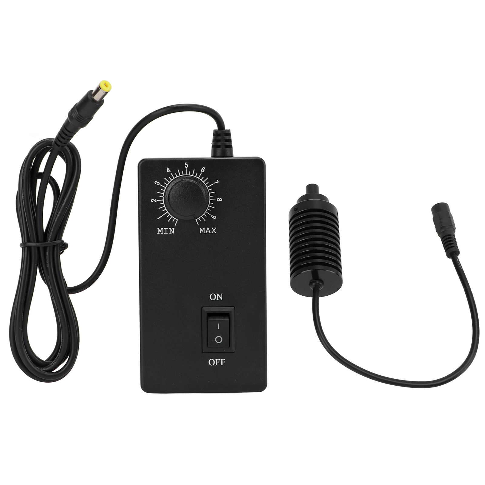 Koaxiale Led-mikroskopleuchte Mit Hoher Helligkeit, Verschleißfest, Wärmeableitender Led-spot, Ac 100–240 V, Φ 8 Mm, Eu-stecker, Weiß