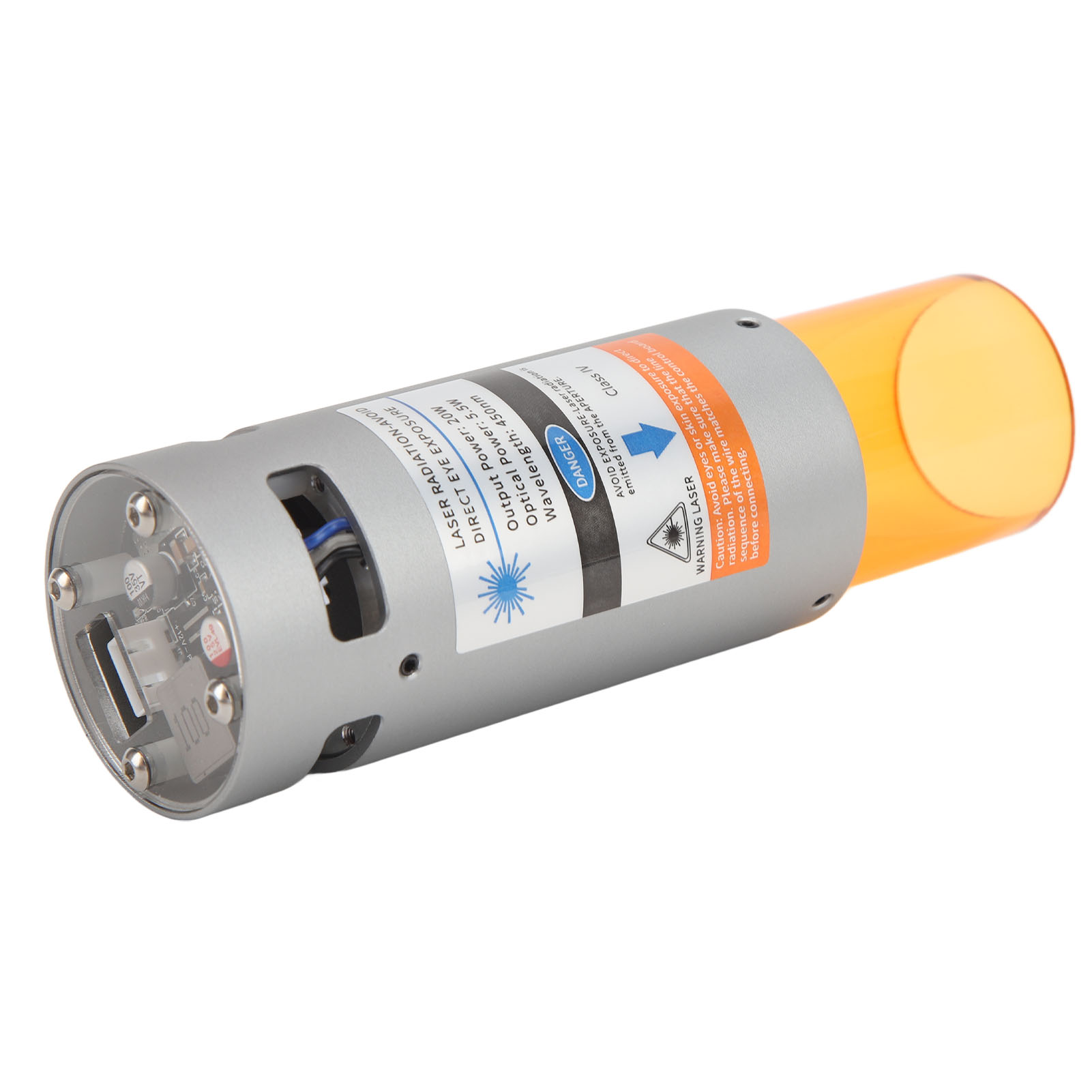 5,5-w-lasermodul Mit Komprimiertem Spot, Hoher Genauigkeit Und Festem Fokus Für Cnc-graviermaschinen Der Modelle 2108, 3020 Und 4540 (12 V)
