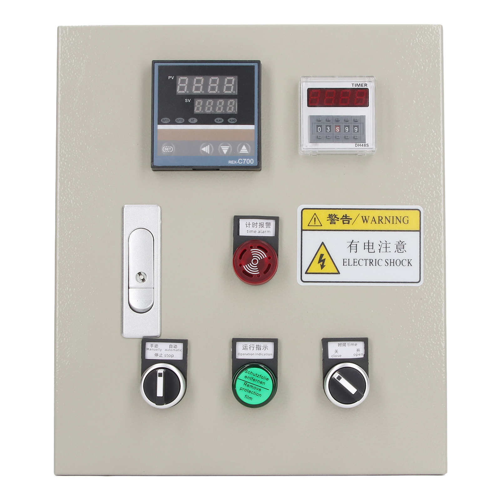 Pid-temperaturregler 7,5 Kw, Hochpräzise Digitale Röhrenanzeige, Thermostatische Steuereinheit Mit Thermoelement, 380 V Wechselstrom