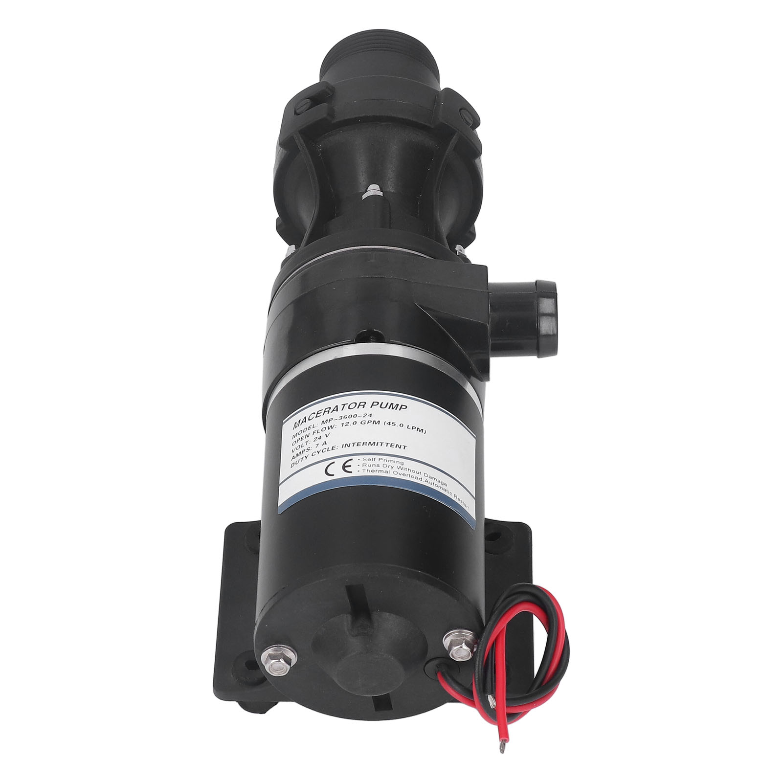 Abwasserpumpe, Wohnmobil-abwasserpumpe, Selbstansaugend, Geräuscharm Für Boote, Wohnmobiltoiletten, Landwirtschaft, 24 V Dc