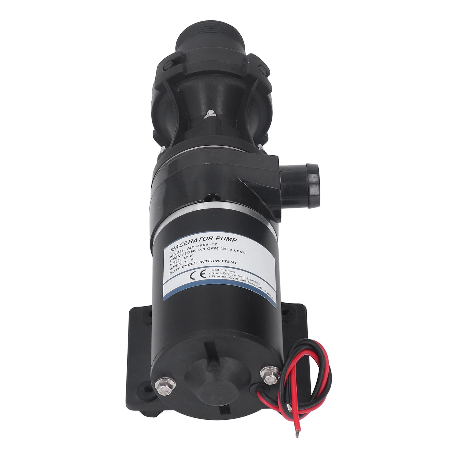 Abwasserpumpe, Wohnmobil-abwasserpumpe, Selbstansaugend, Geräuscharm Für Boote, Wohnmobiltoiletten, Landwirtschaft, 12 V Dc