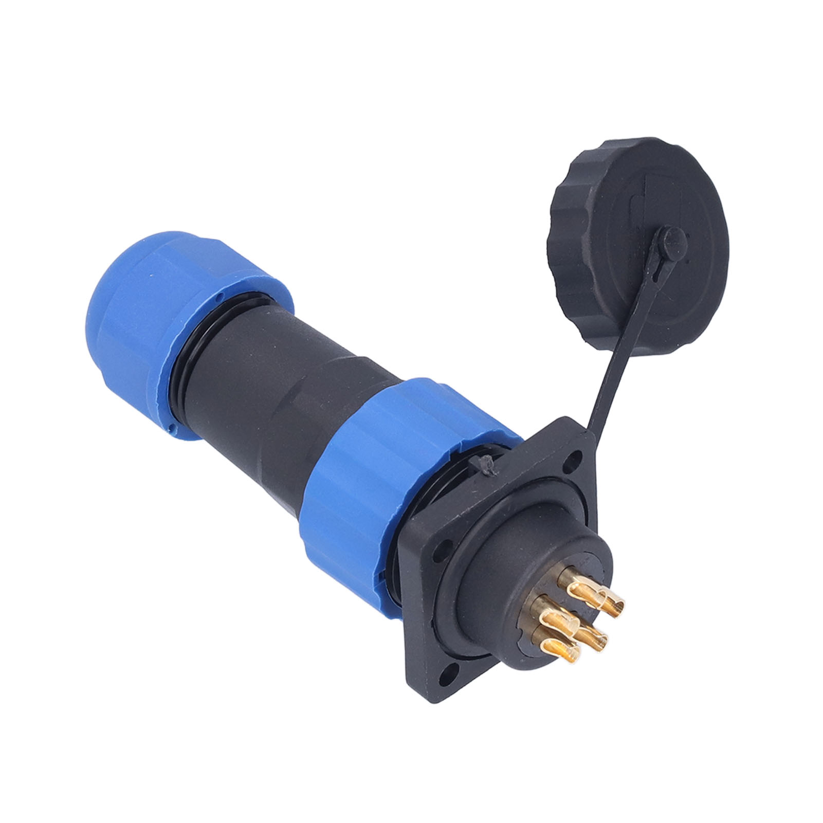 Wasserdichter Stecker, Quadratischer Luftfahrt-stromanschluss, Stoßklemmenadapter, Ac 380v Sp205-pin