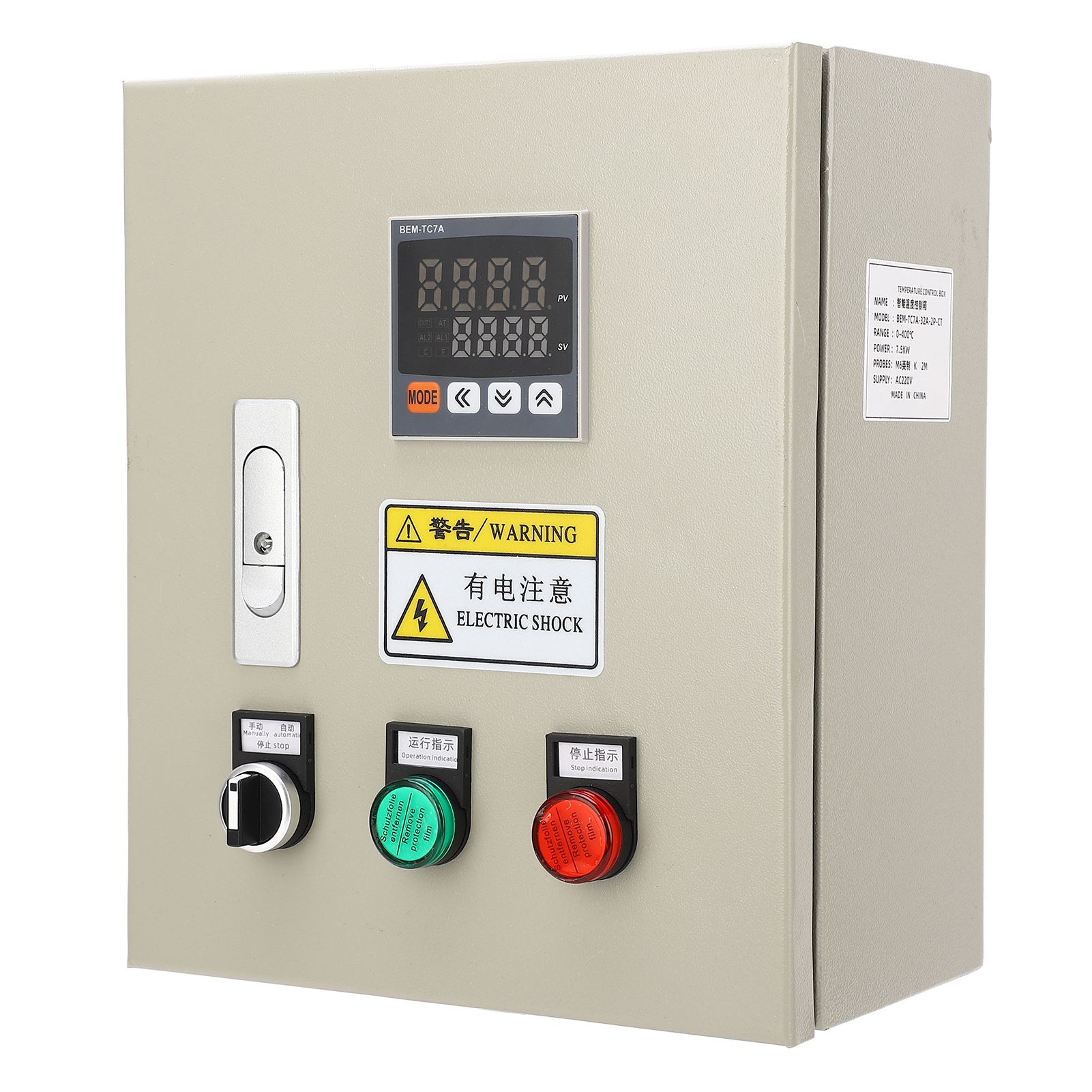 Berm Intelligenter Temperaturregler, 3-phasig, 7,5 Kw, Digitaler Thermostat Für Stanzmaschinen, Ac 220 V