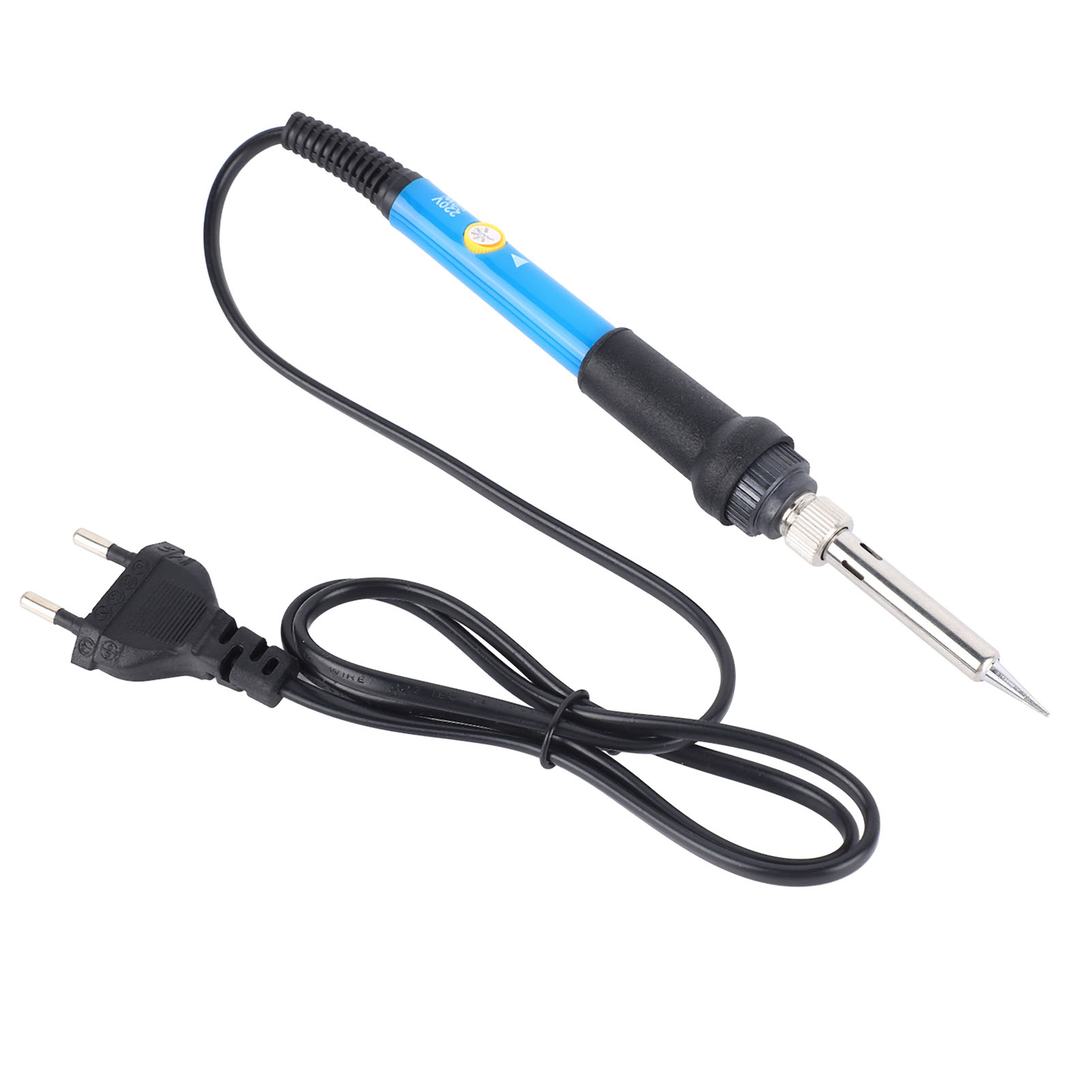 Elektrisches Lötset Mit Gummigriff, Stempel- Und Gravierplatte, Lötset Mit Eu-stecker (220 V)
