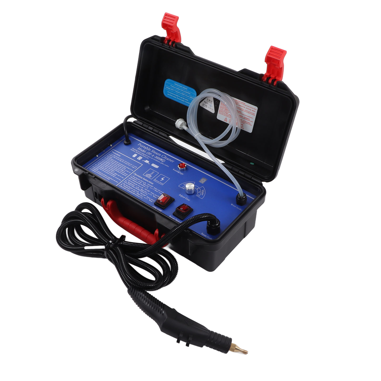 Dampfreiniger Mit Hoher Temperatur (max. 3,5 Bar), Sicheres, Tragbares Druckdampfreinigungsgerät Für Zuhause Und Auto, 3000 W, Eu-stecker (220 V)