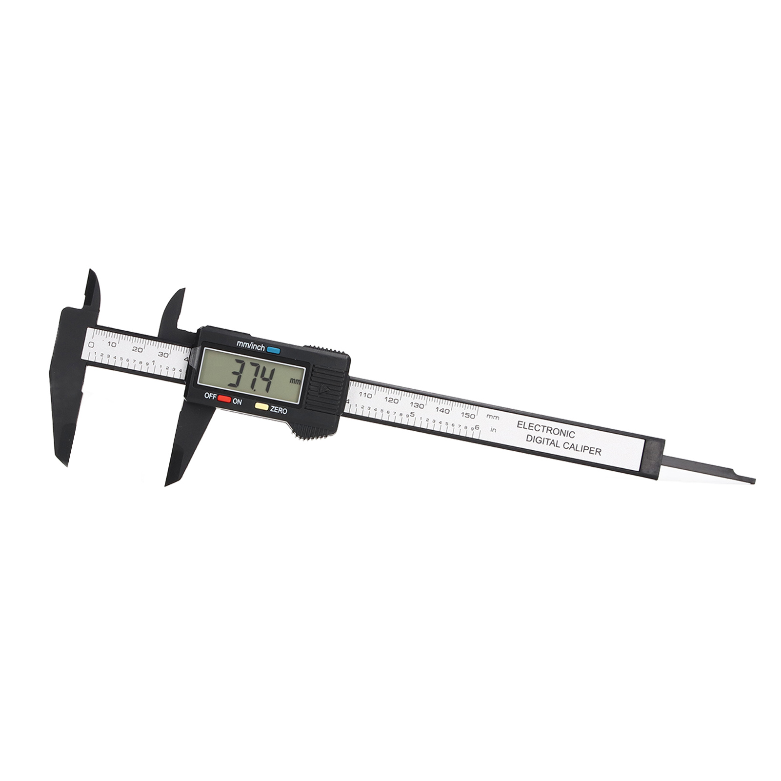 Messschieber Mit Lcd-digitalanzeige (0–150 Mm), Doppelskala, Abs-kunststoff, Messwerkzeug