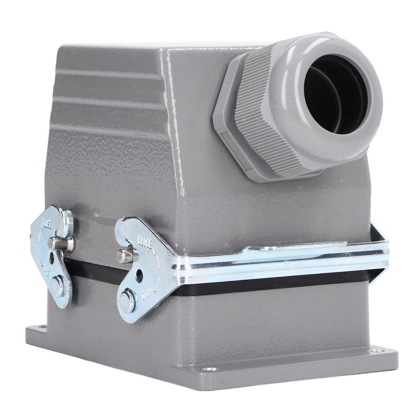 Rechteckiger Industriestecker Für Hohe Belastungen, Wasserdicht, 16 A, 500 V, Hdc-he-032-1-pg29