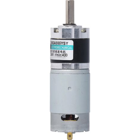 Getriebemotor, 400 U/min, Rechts-/linkslauf, Hohes Drehmoment, Einstellbare Drehzahlreduzierung, 24 V Dc