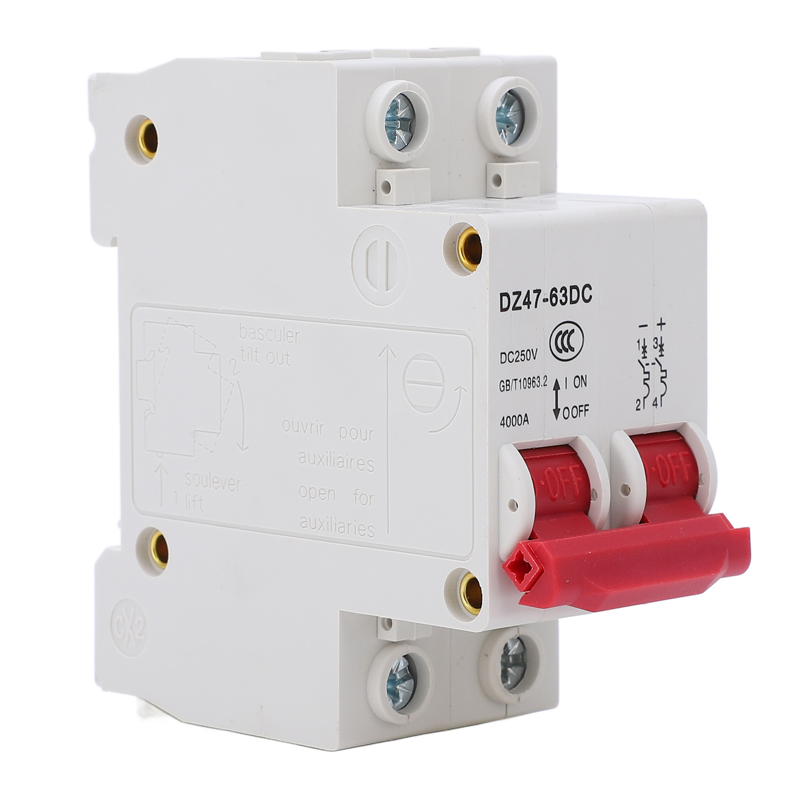 Leitungsschutzschalter 2p Photovoltaik Pv Dc 250v 4000a Abschaltvermögen Für Heimbüro 32a