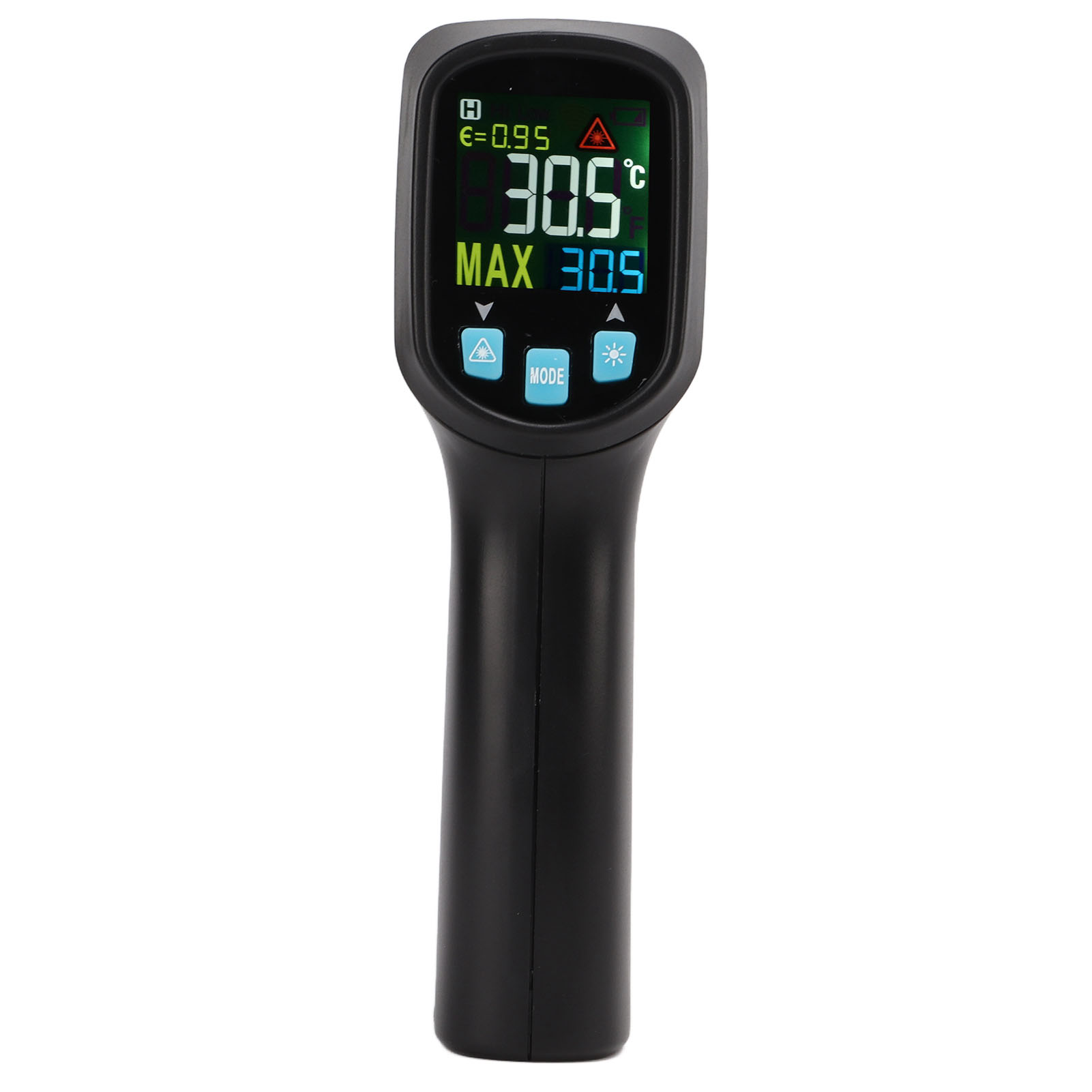 Ir03b Industrielles Infrarot-thermometer Mit Lcd-bildschirm, Tragbares, Rutschfestes Elektronisches Temperaturmessgerät