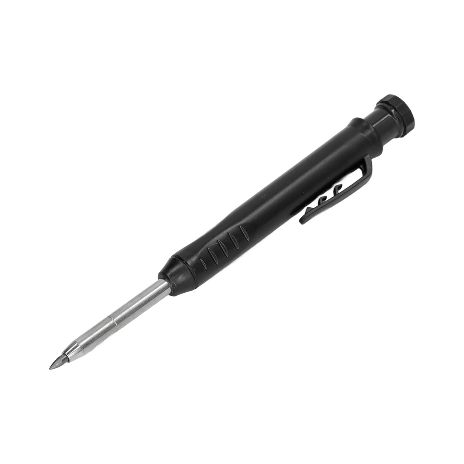 Mechanisches Schreinerbleistift-set Mit Integriertem Anspitzer, 2,8-mm-minen, Schwarz