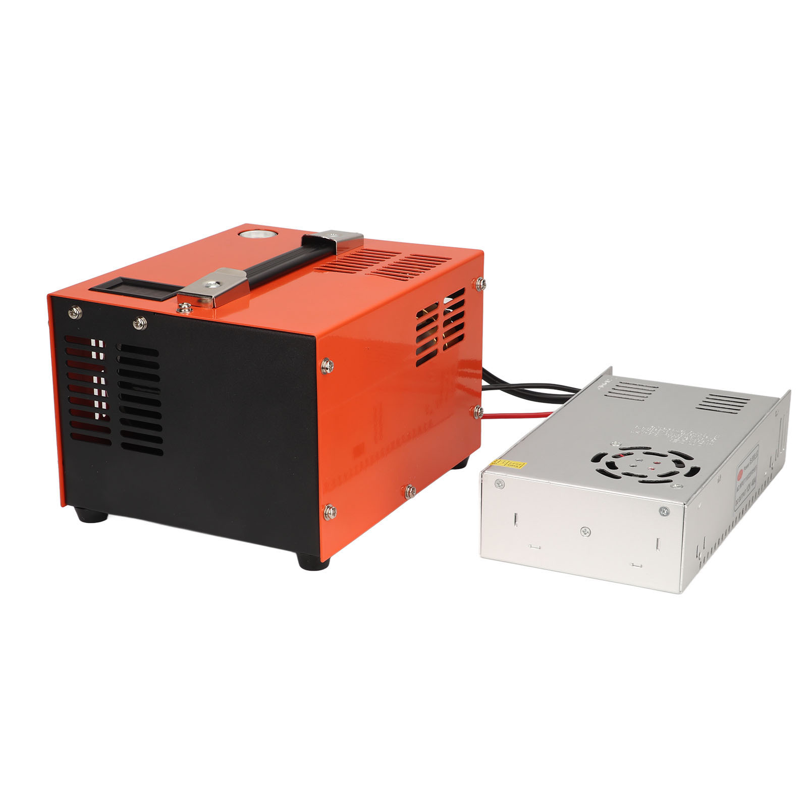 Luftpumpenlüfter Mit Echtzeit-temperaturanzeige, Hochdruck 30 Mpa, Pcp-luftpumpe Mit Transformator, Eu-stecker 220 V