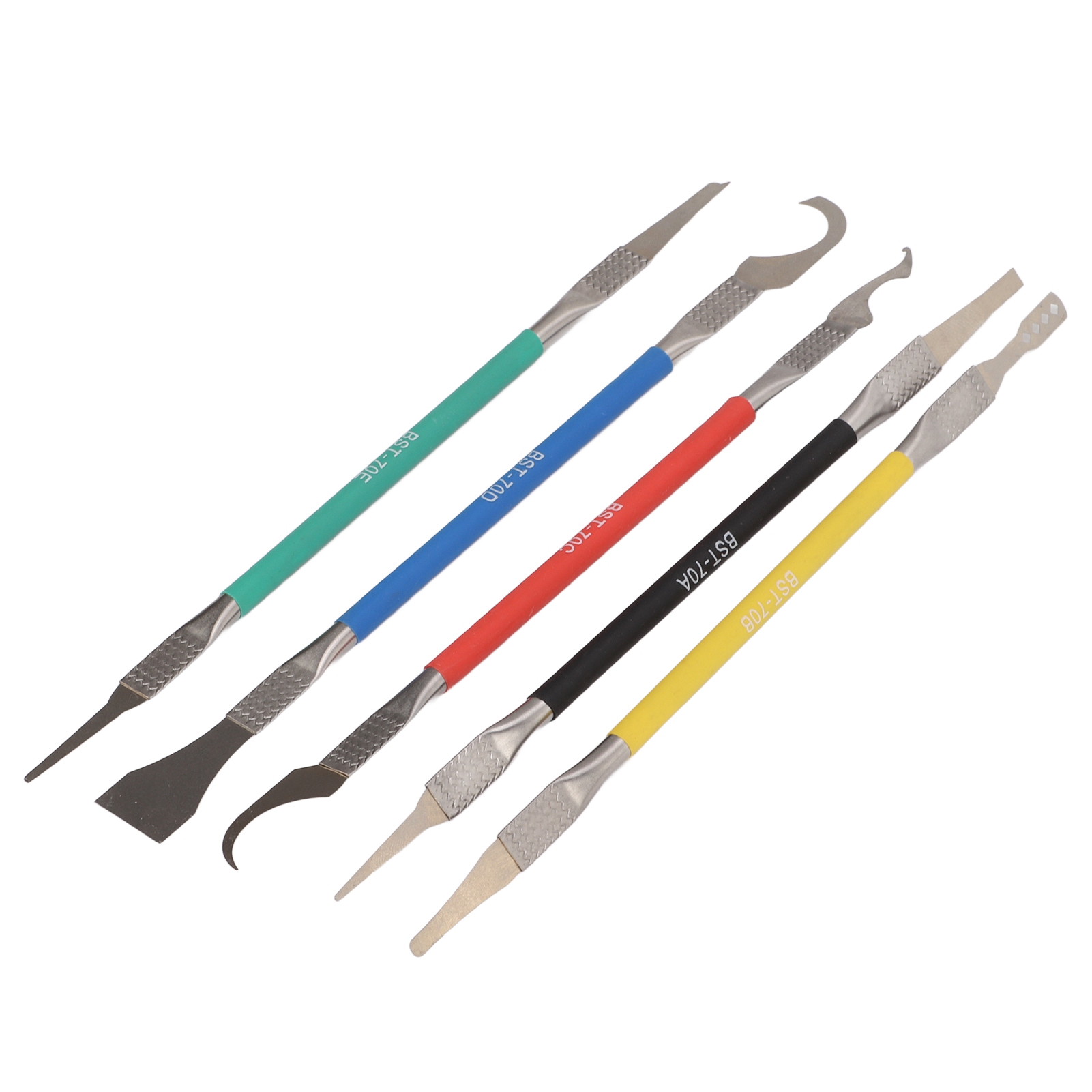 Elektronik-öffnungswerkzeug-reparaturset 5 In 1 Profi Bst-70 Leiterplatten-motherboard-wartungsmesser Mit Zwei Enden