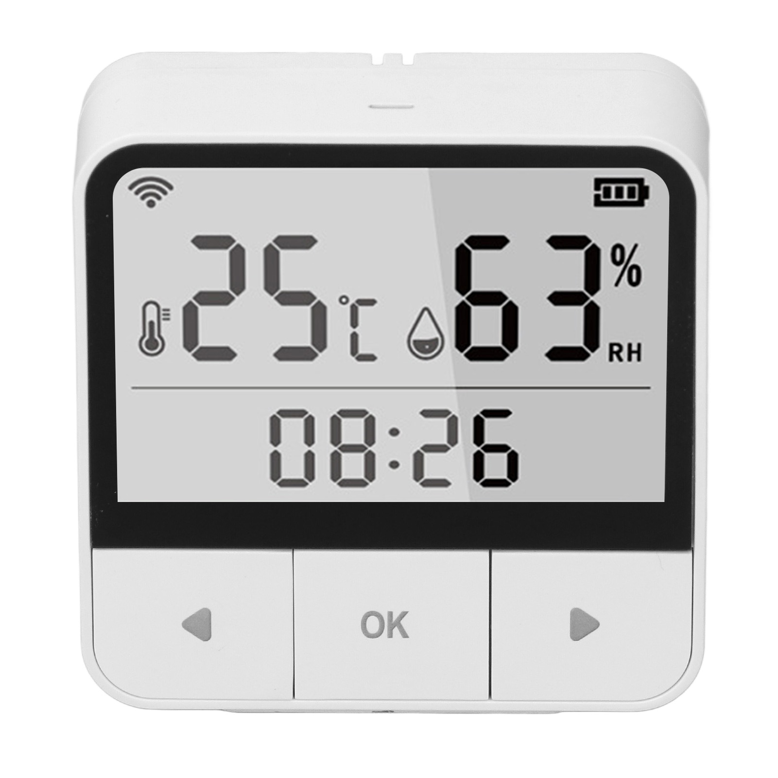 Hygrometer-thermometer-sensor, Intelligenter Wlan-bluetooth-temperatur- Und Feuchtigkeitssensor Für Den Innenbereich, Digitaler Elektronischer Monitor