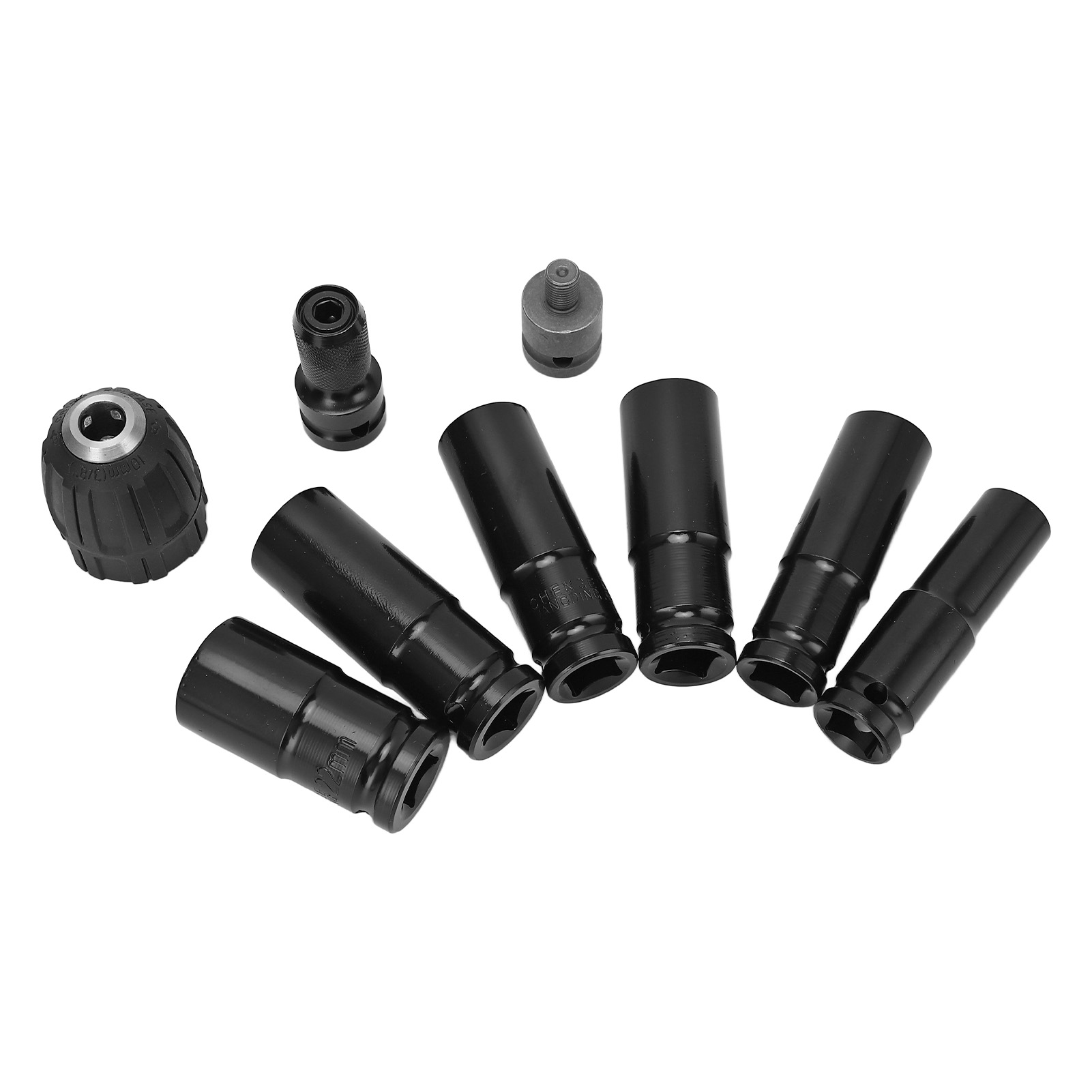 9-teiliges Steckschlüssel-set (1/2 Zoll) Aus Hochkohlenstoffhaltigem Stahl Für Reparatur Und Wartung