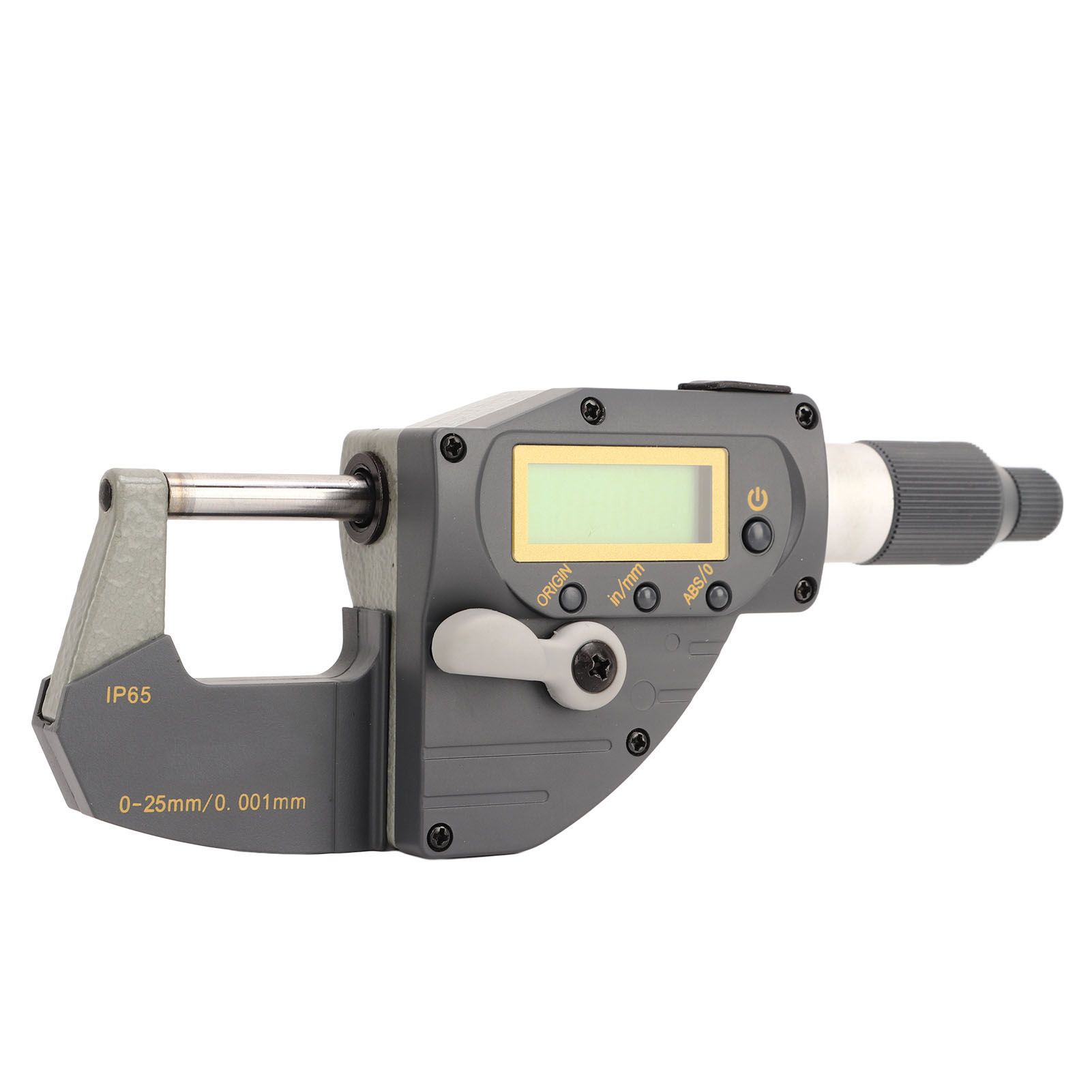 Digitales Mikrometer 0–25 Mm, Auflösung 0,001 Mm, Ip65 Wasserdicht, Mit Rs232-spc-ausgang