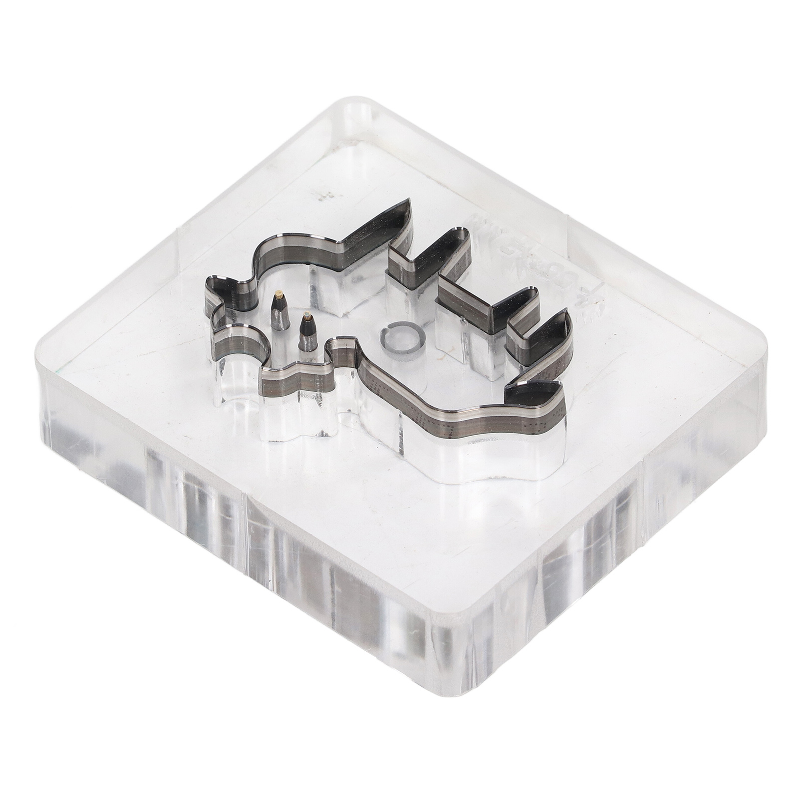 Lederstanzform Kuhform, Stanzwerkzeug 55 X 42 Mm Für Papier Und Gummi