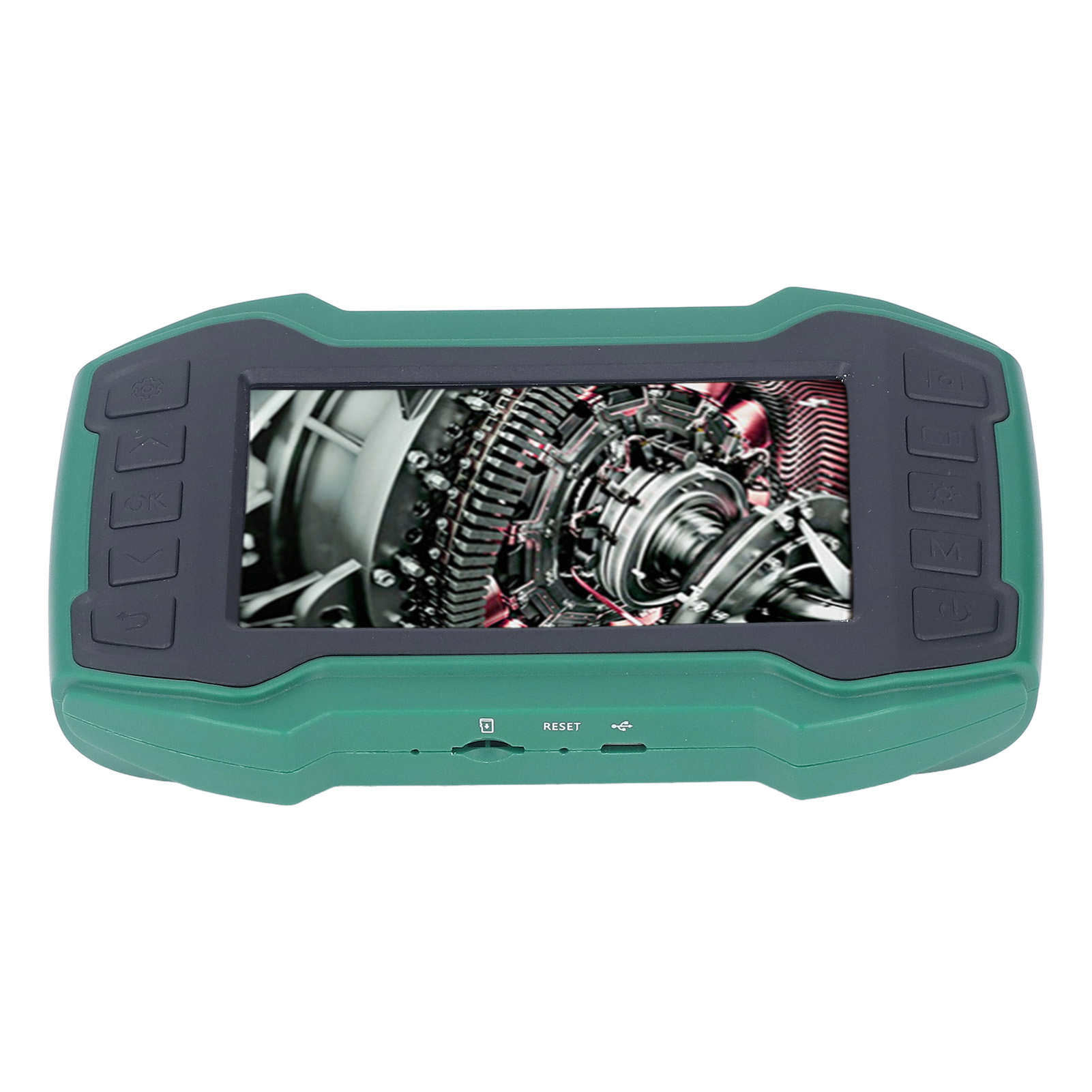 Industrielles Endoskop Mit Zwei Linsen, 1080p Hd-auflösung, 4,5-zoll-ips-bildschirm, Inspektionskamera, 2 Mp, 8,0 Mm Durchmesser, 1 Meter Kabel