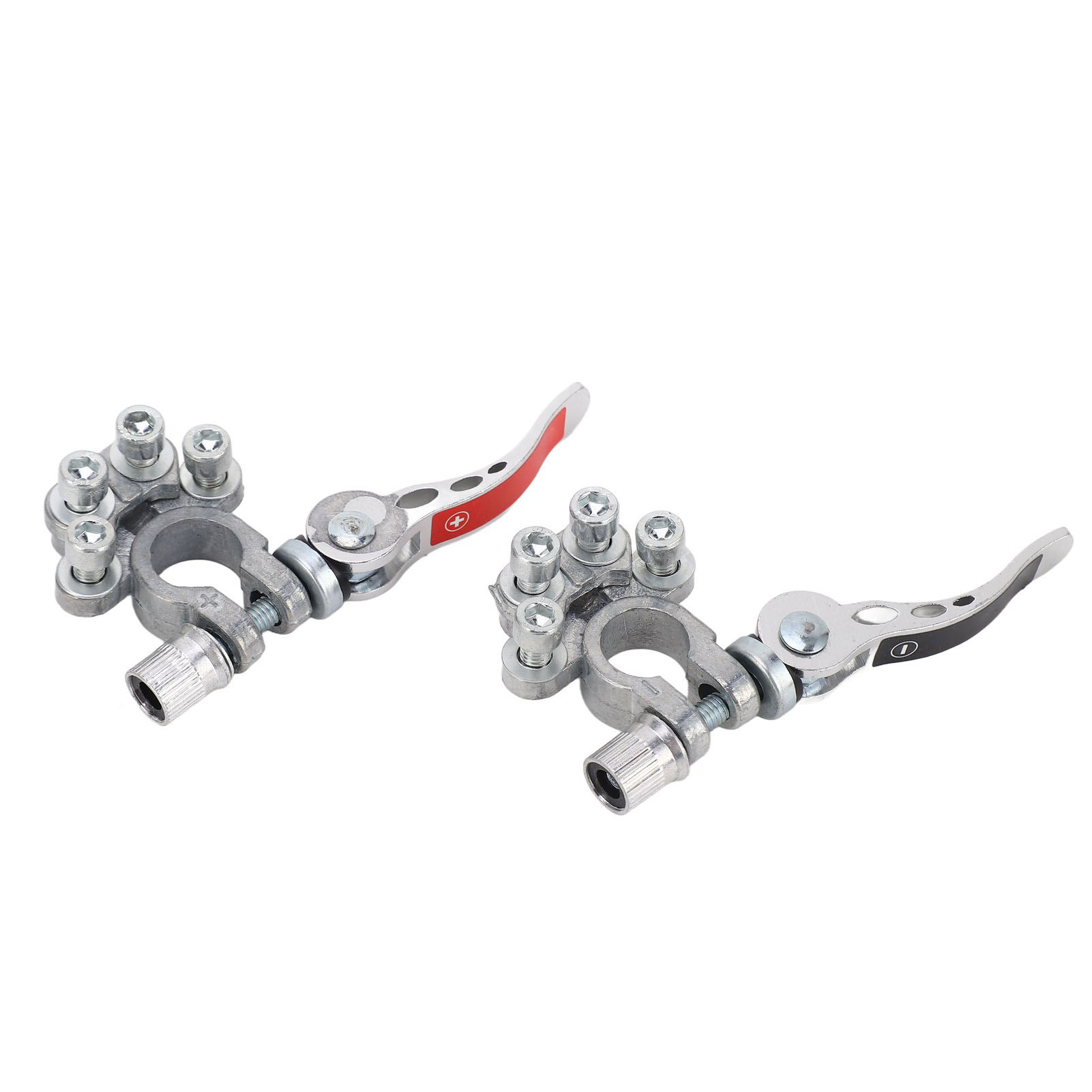 Schnellverschluss-batterieklemmenstecker, 4-polig, Plus/minus, Typ A, Für Kfz-kabel, Inklusive Schraubenschlüssel