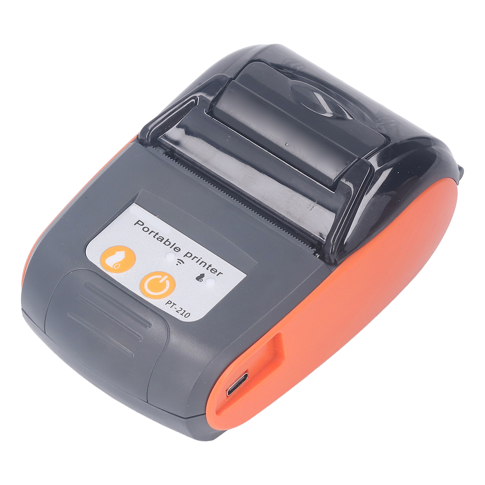 Thermobondrucker Mit Bluetooth, Kabelloser Mini-rechnungsdrucker, Kompatibel Mit Android, Taschenformat, Ticketdrucker, 58 Mm, Ohne Aufbewahrungstasche