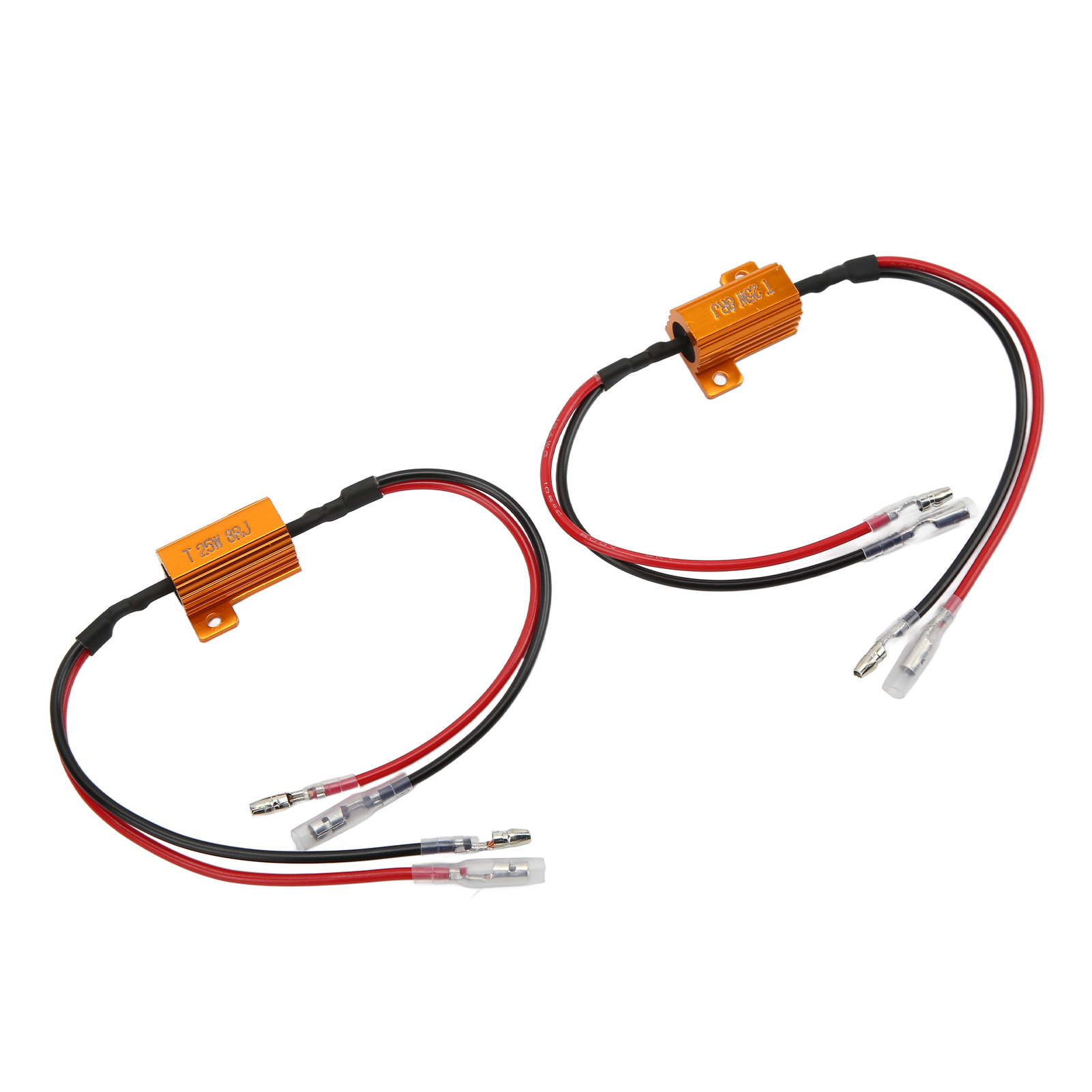 2 Stück Led-widerstände 25w 8ω Klein, Tragbar, Effizient, Dekodierung, Ultrahohe Frequenz, Einfach Zu Verwenden