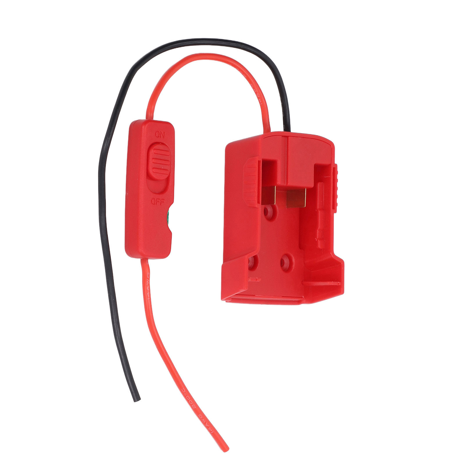 Batterieadapter Mit 30-a-sicherung, Schalteranschluss, Sicherer Und Praktischer Abs-lithium-batteriekonverter Für M18 18v