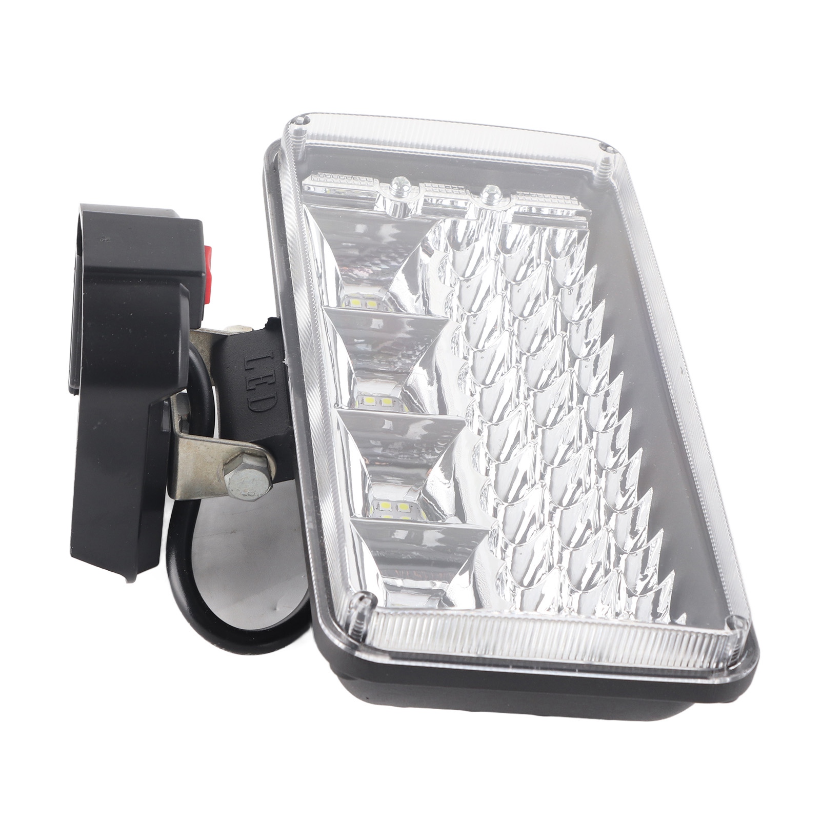 216w 11200lm Led-arbeitsleuchte, Winkelverstellbar, Feuerfest, 18v Lithium-akku, Ideal Zum Angeln Und Jagen