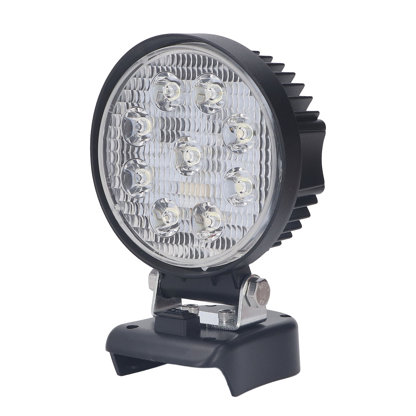 Kabellose Led-arbeitsleuchte, 18v-akkubetrieben, 27w, 2400lm, Tragbar, Handleuchte, Flutlicht Für Baustellen, Camping, Notfälle