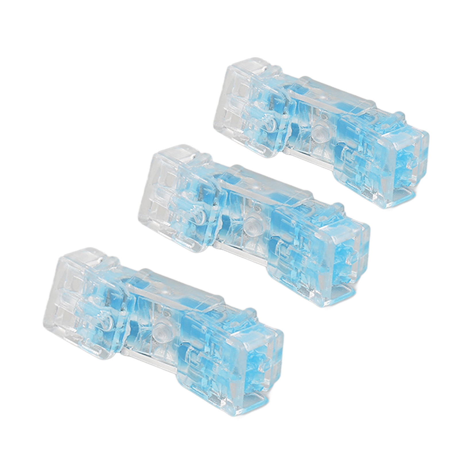 100 Stück K10 Kommunikationskabelverbinder, Kunststoff Udw2-stecker, Doppelkopf, Feuchtigkeitsbeständig