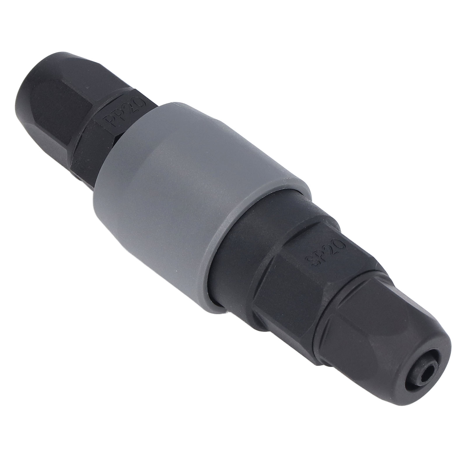 C-typ Pneumatik-fittings Kunststoff Stahl Selbstsichernd Pu Schlauch Schnellverbinder Kompressoren Zubehör (sp40+pp40 12x8mm 1/2in Gewinde )