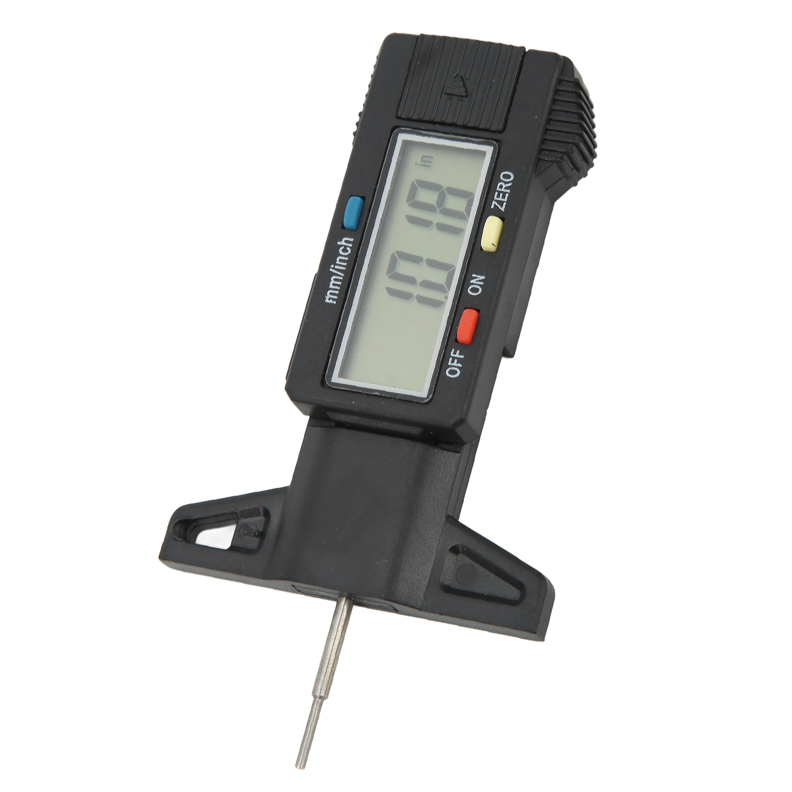 Digitales Profiltiefenmessgerät, Messbereich 0 Bis 25 Mm, Lcd-anzeige, Präzises Universelles Messwerkzeug Für Reifenprofiltiefen.