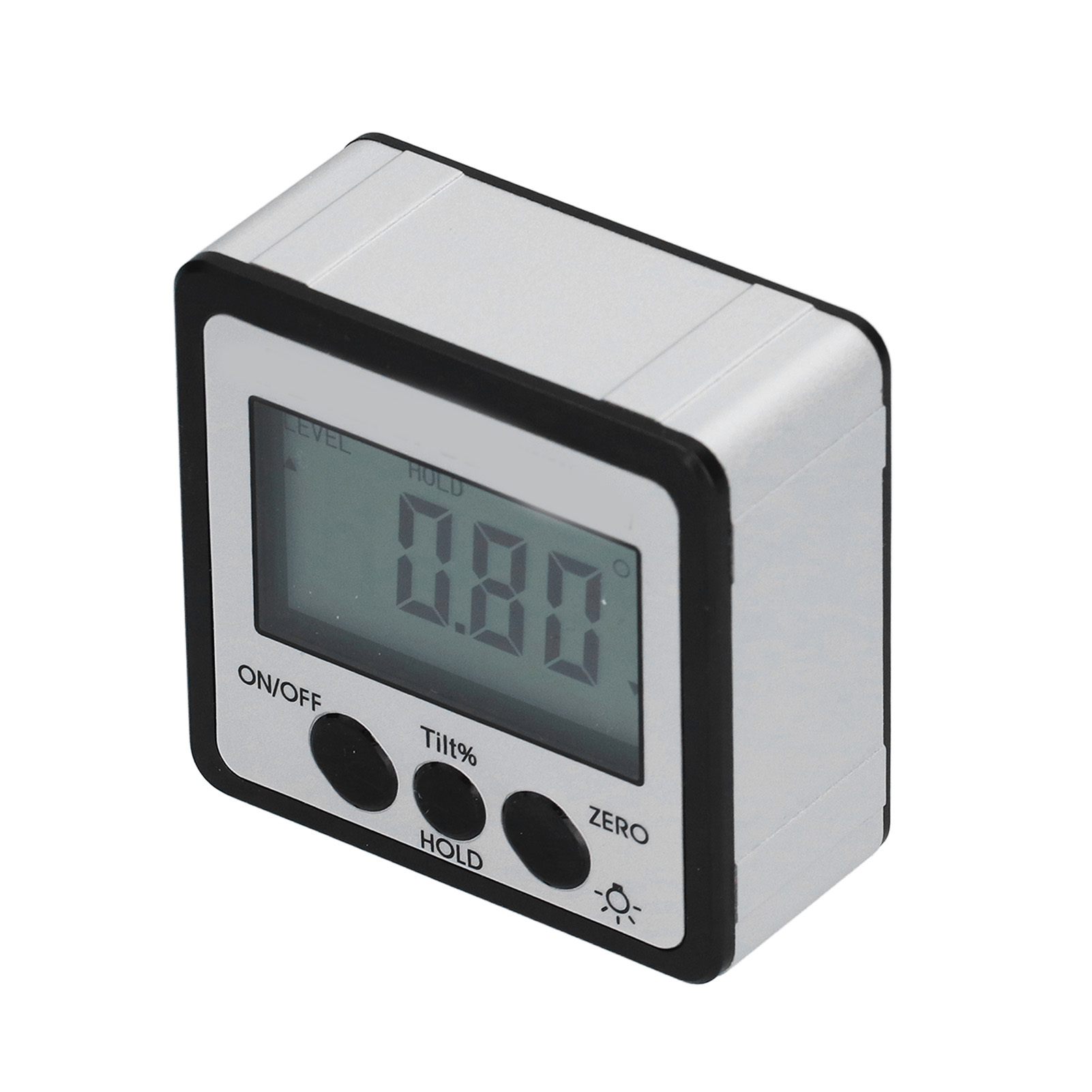 Digitaler Winkelmesser Mit Lcd-anzeige, Neigungsmesser, Wasserwaage, Magnetischer Winkelmesser Für Holzbearbeitung (4x90°)