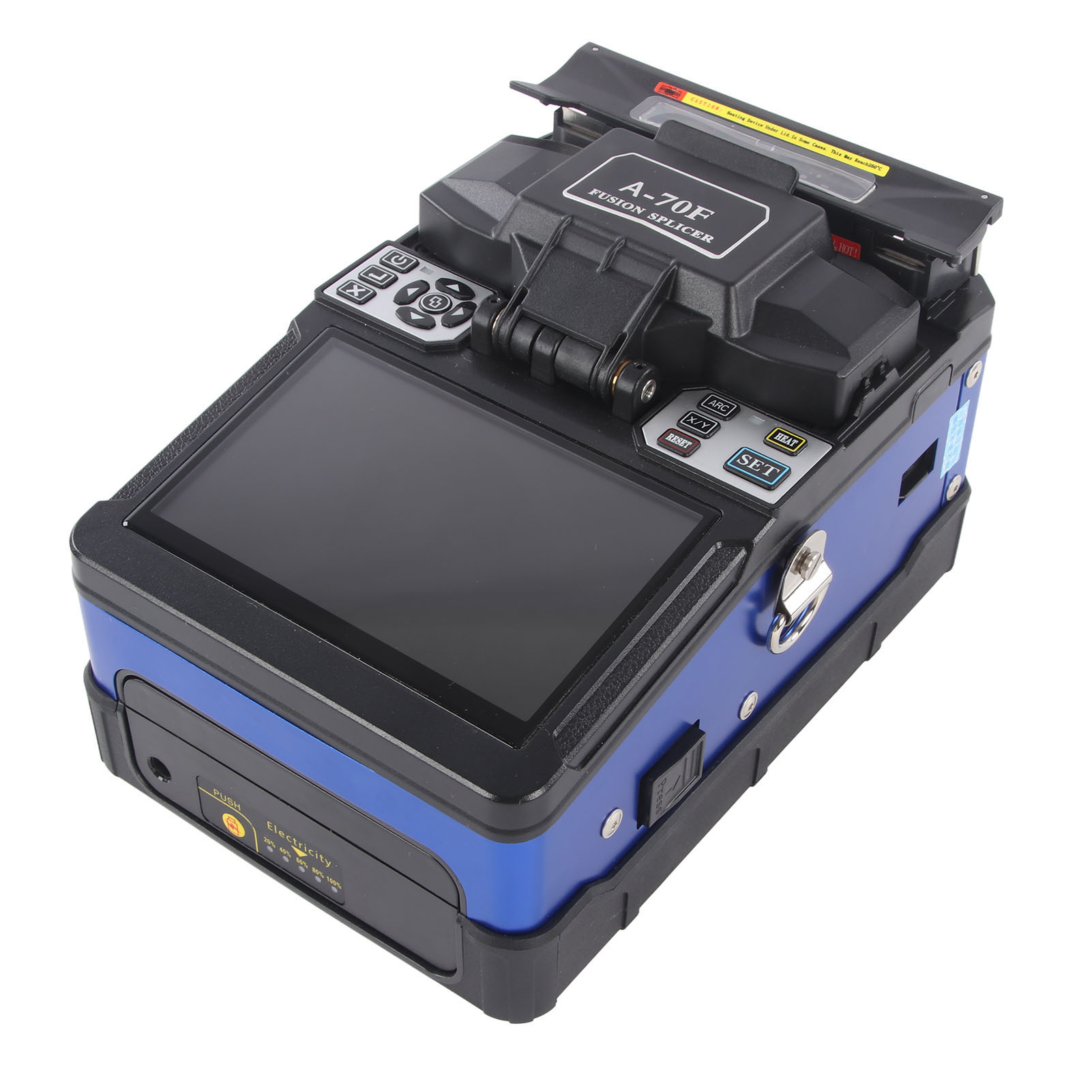 Automatisches Glasfaser-spleißgerät Mit 300-facher Vergrößerung, Xy-achsen Und 100–240 V (eu-stecker)