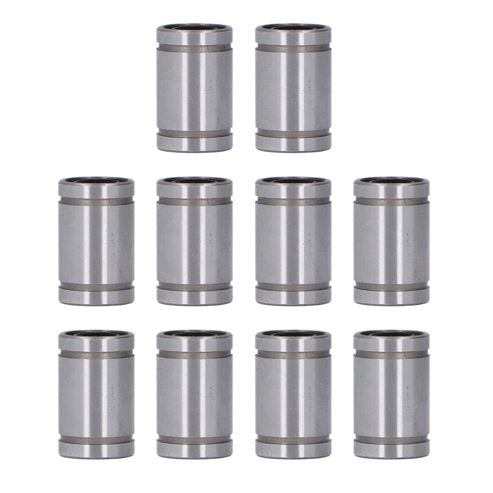 10 Stück Linearführungslagerzylinder, Optische Achsen, Schieber, Testrahmen, Ersatzteil, Innendurchmesser 8 Mm, Außendurchmesser 15 Mm, Lm8uu