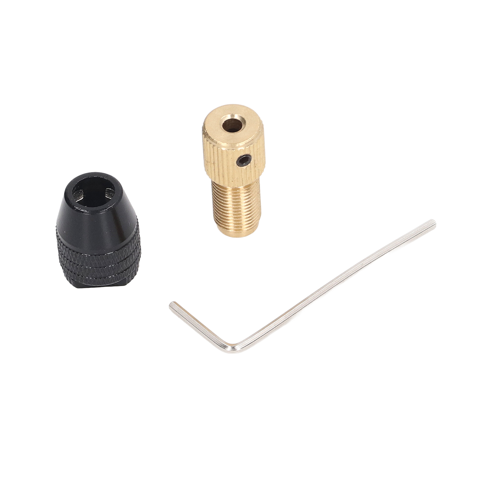 3-backen-bohrfutter, Rotationswerkzeug, Selbstspannende Spannzange, Gerade Verlängerungsstange, Sechskantschlüsselsatz, 3,17-mm-bohrung