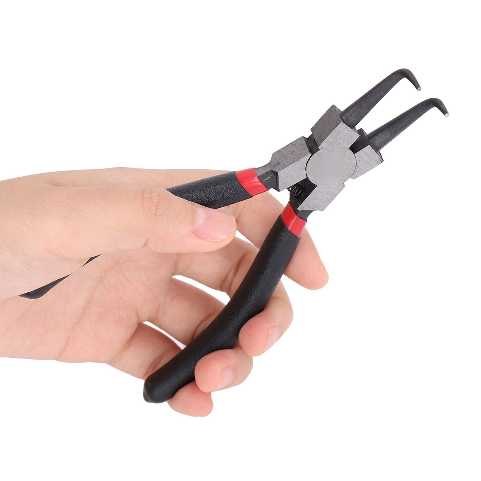 Innengebogene Sicherungsringzange Aus Kohlenstoffstahl Mit Gummiringen Und Tauchgriff, 15,2 Cm (6 Zoll)