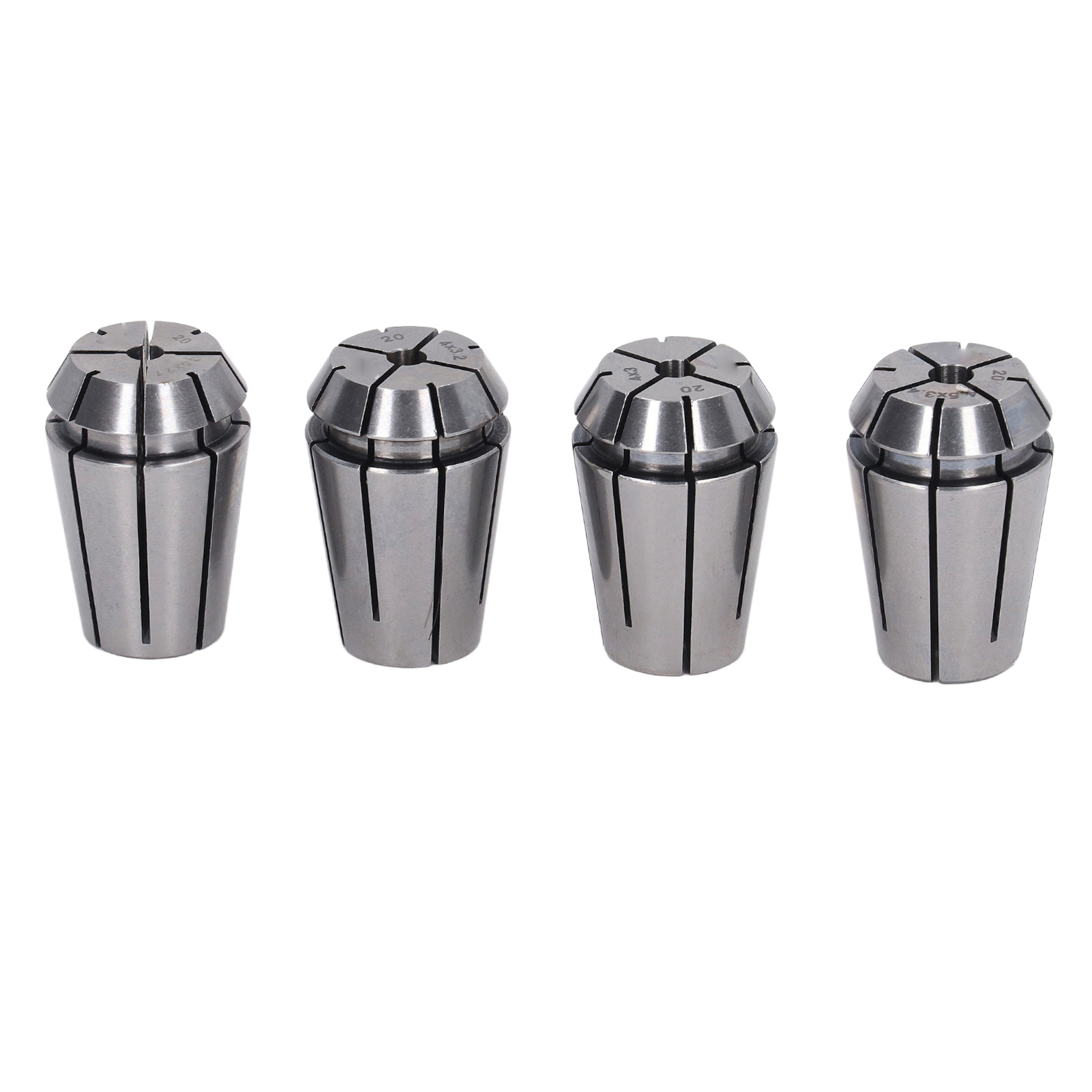 4-teiliges Federspannzangen-set Erg20 Für Cnc-gravur-, Fräs- Und Drehmaschinen, Spannfutter, Hohe Genauigkeit