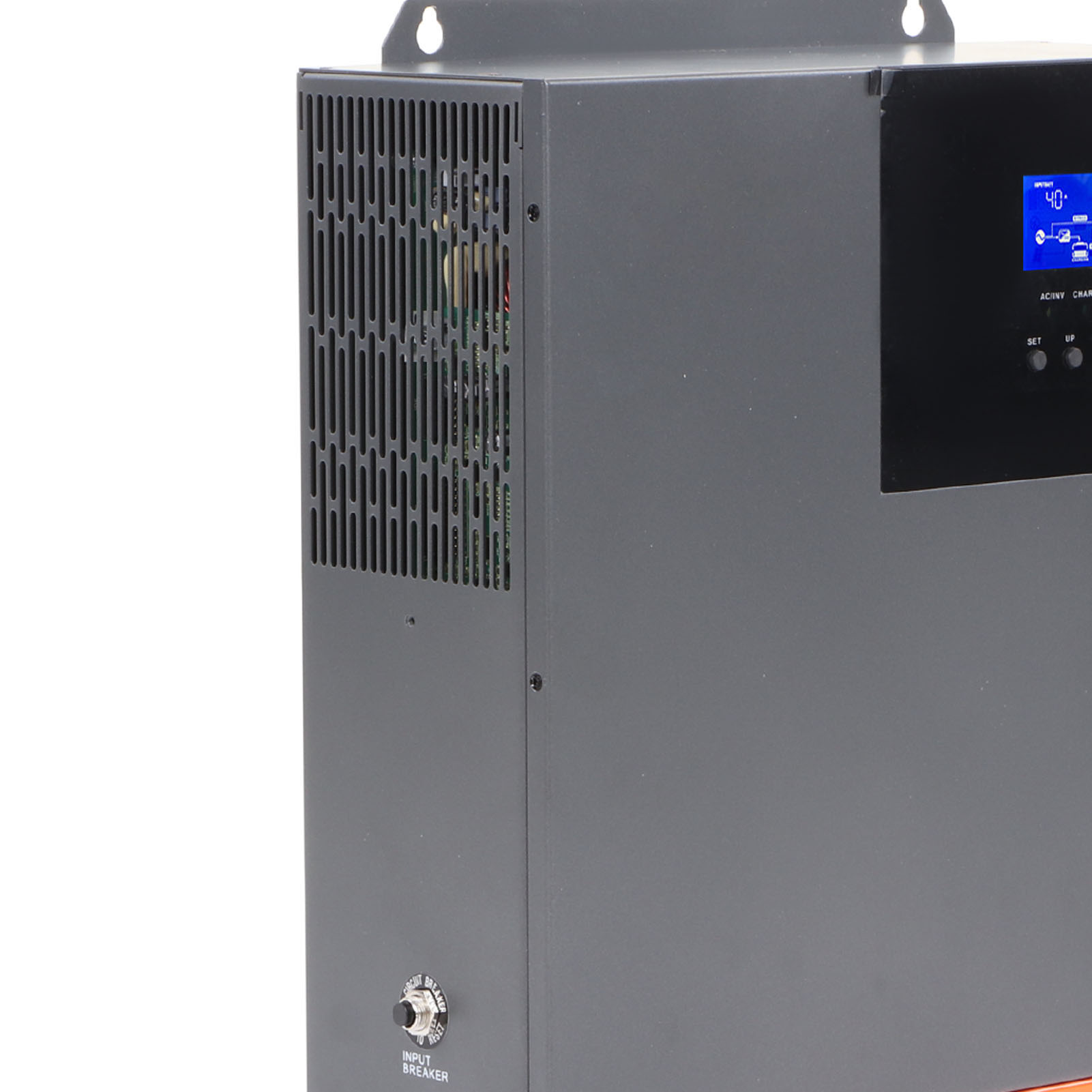Solar-wechselrichter-komplettladegerät Für Netzunabhängige Betriebe, Reiner Sinus-wechselrichter Mit 80-a-mppt-solarladeregler, 220 V/230 V, 5600 W