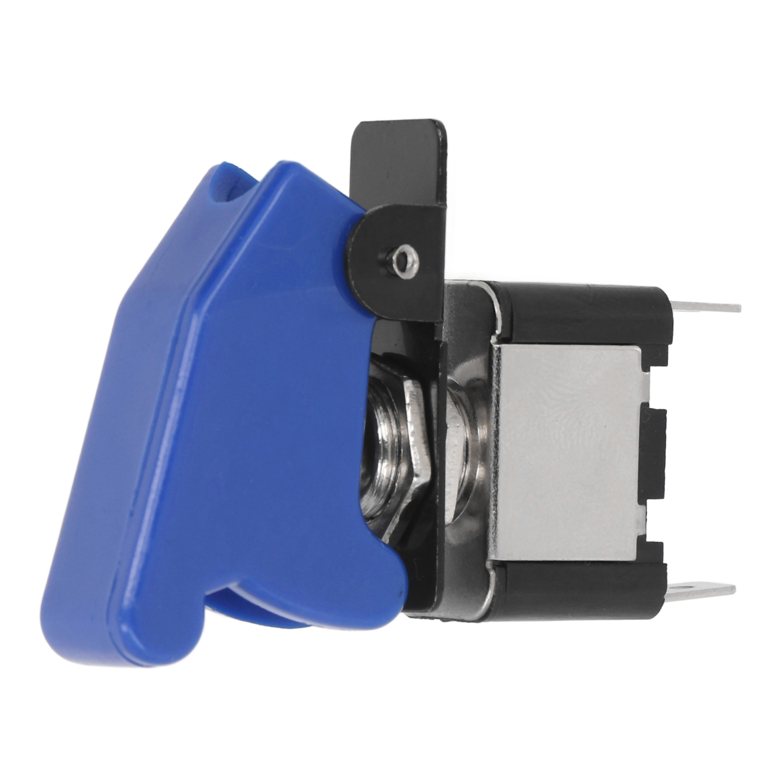 5 Stück Blaue 2-polige Kippschalter Mit Wasserdichter Abs-abdeckung, Marine-kippschalter, 25 A, 12 V Dc