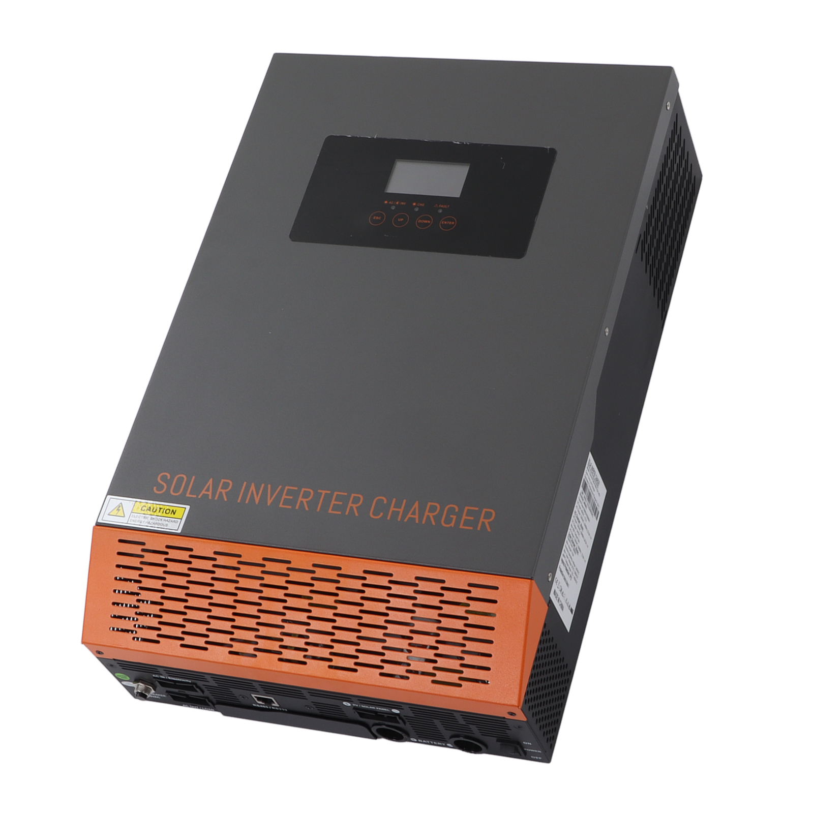 Off-grid-solarwechselrichter 110a Mppt, Ein-tasten-reset, 4 Lademodi, 48v Dc Auf 230v Ac, Solarladeregler 5500w