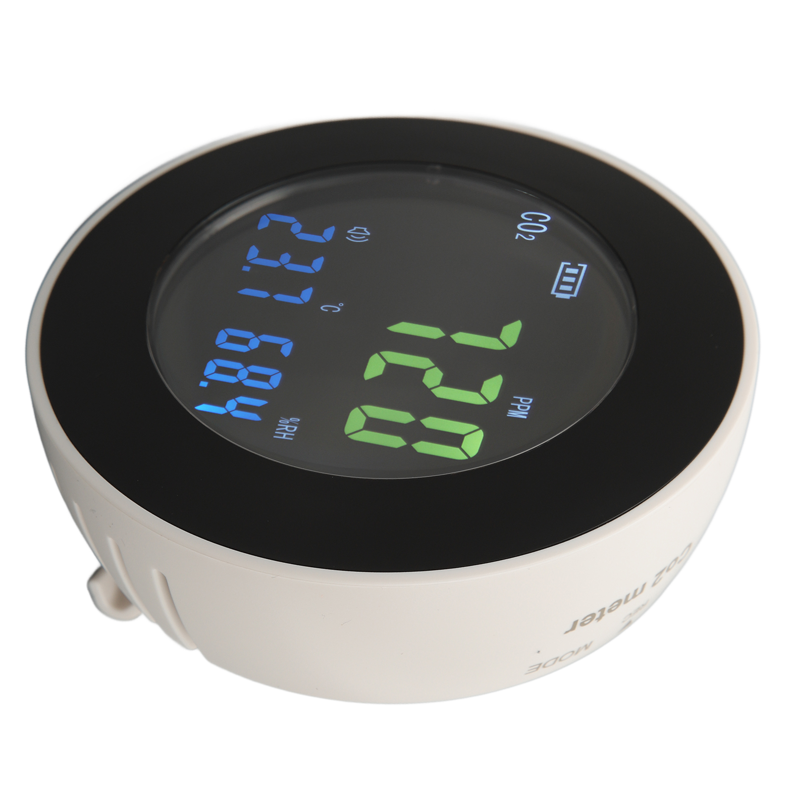 Ht 501 Co2-detektor Tragbarer Luftqualitätsmonitor Kohlendioxid-detektor Für Zuhause Und Büro 100 Bis 240 V Eu-stecker