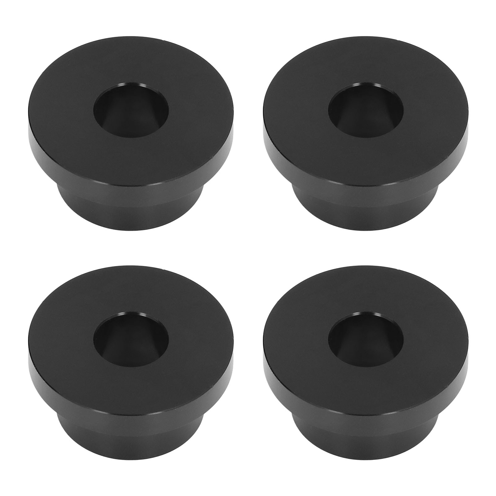 4-teiliges Lenkererhöhungs-buchsen-set Aus Massivem Cnc-gefrästem T6-aluminium Für Fxr (schwarz)
