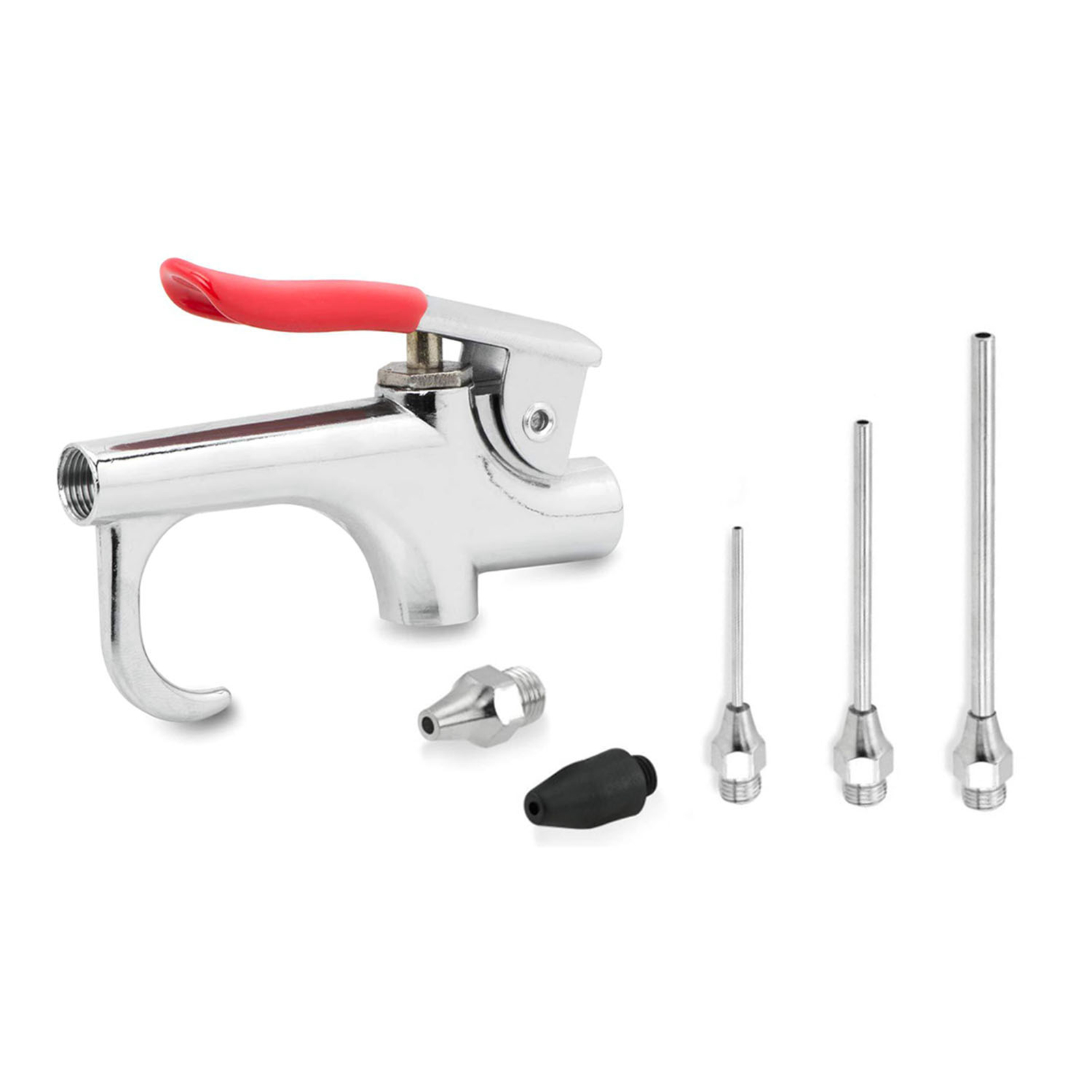 1/4-zoll-handstaubgebläse Aus Zinklegierung, Tragbare Druckluftpistole Für Reinigungsarbeiten, Amerikanischer Stil, 90 Psi
