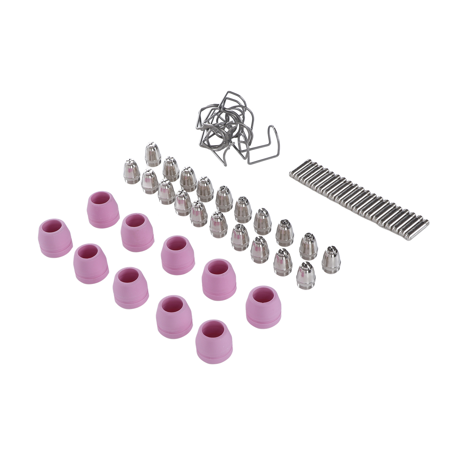 Plasma-schneidbrenner-verschleißteile, Elektrodendüsenschutzkappen, Halterungsringe, Set Für Ag60